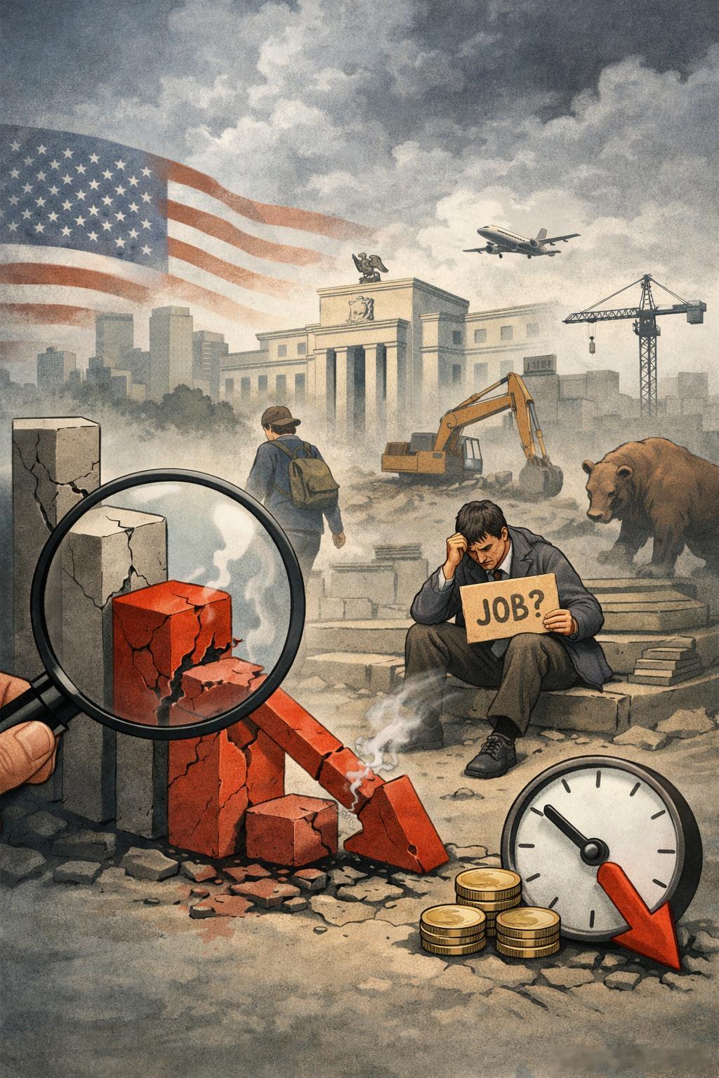 非农只涨6.4万、失业率跳到4.6%：美国就业“钝化”，降息预期被重新点燃美国劳