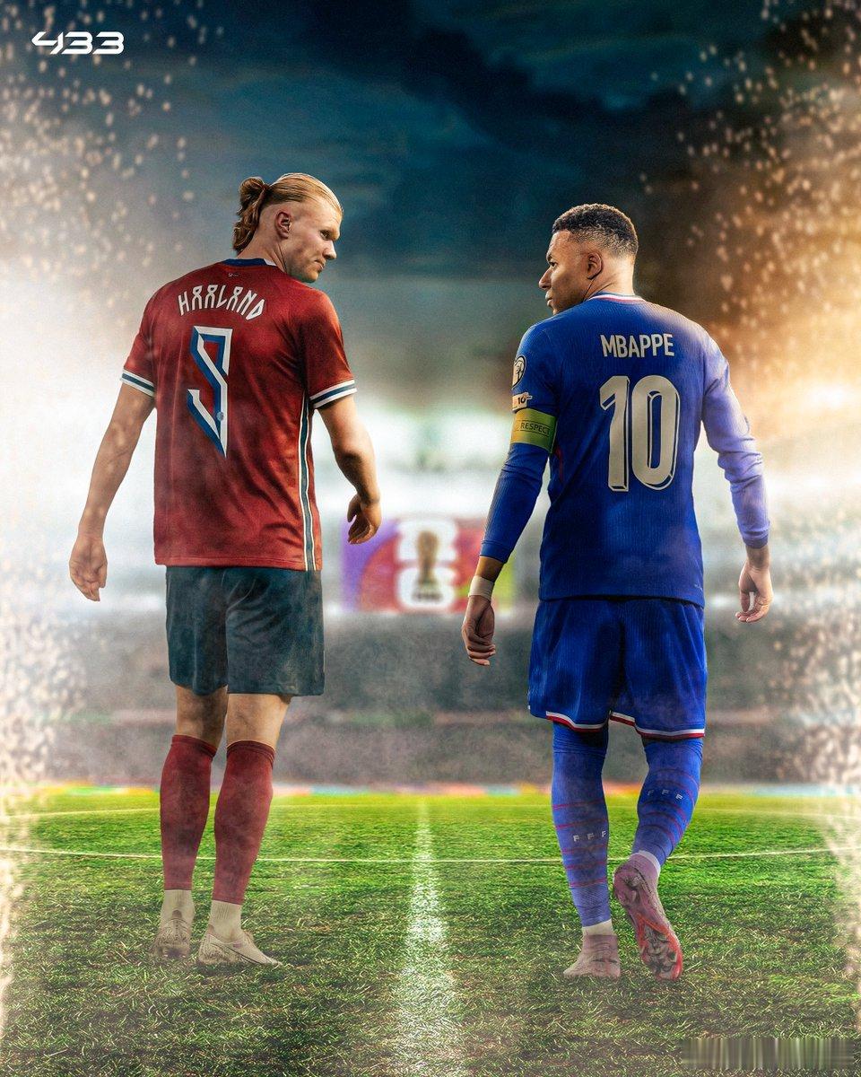 哈兰德 VS 姆巴佩 😱两位状态最火热的前锋将在2026年世界杯正面交锋 ⚔️