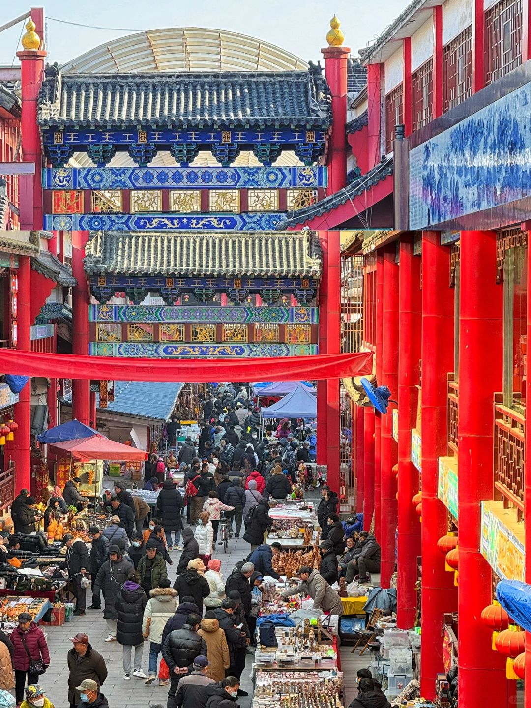 前全国蕞大马路市场🧧找到济南蕞浓年味
