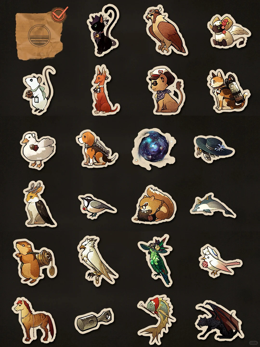 大家最喜欢哪位角色的箱中形态？[哇] 