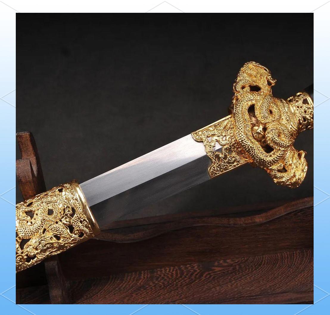 乾隆的陪葬品九龙宝剑真的是一剑克四主？它到底有何传奇的来历？

九龙宝剑并非清宫