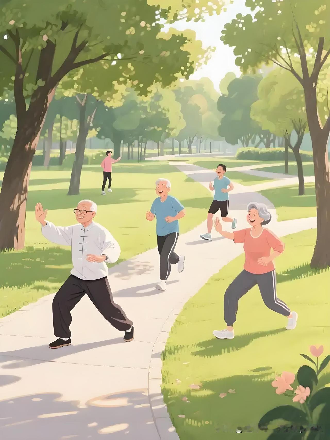 哎，中老年人锻炼中容易出现的八个误区，看看你中了几个？
1、过分追求高强度和大运