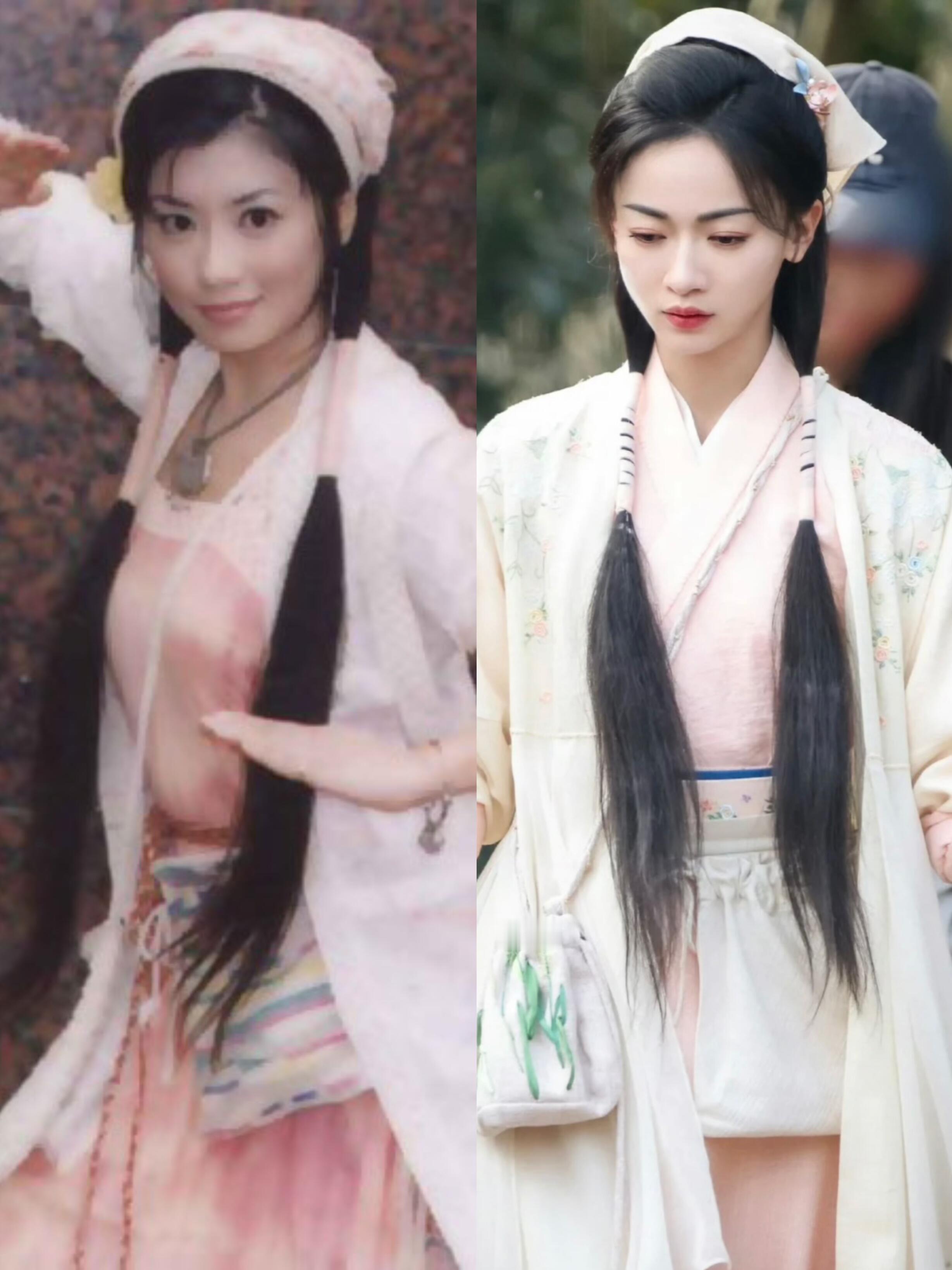 25年了，我童年喜欢的古装造型又回来了！1999年《小李飞刀》里贾静雯的孙小红，