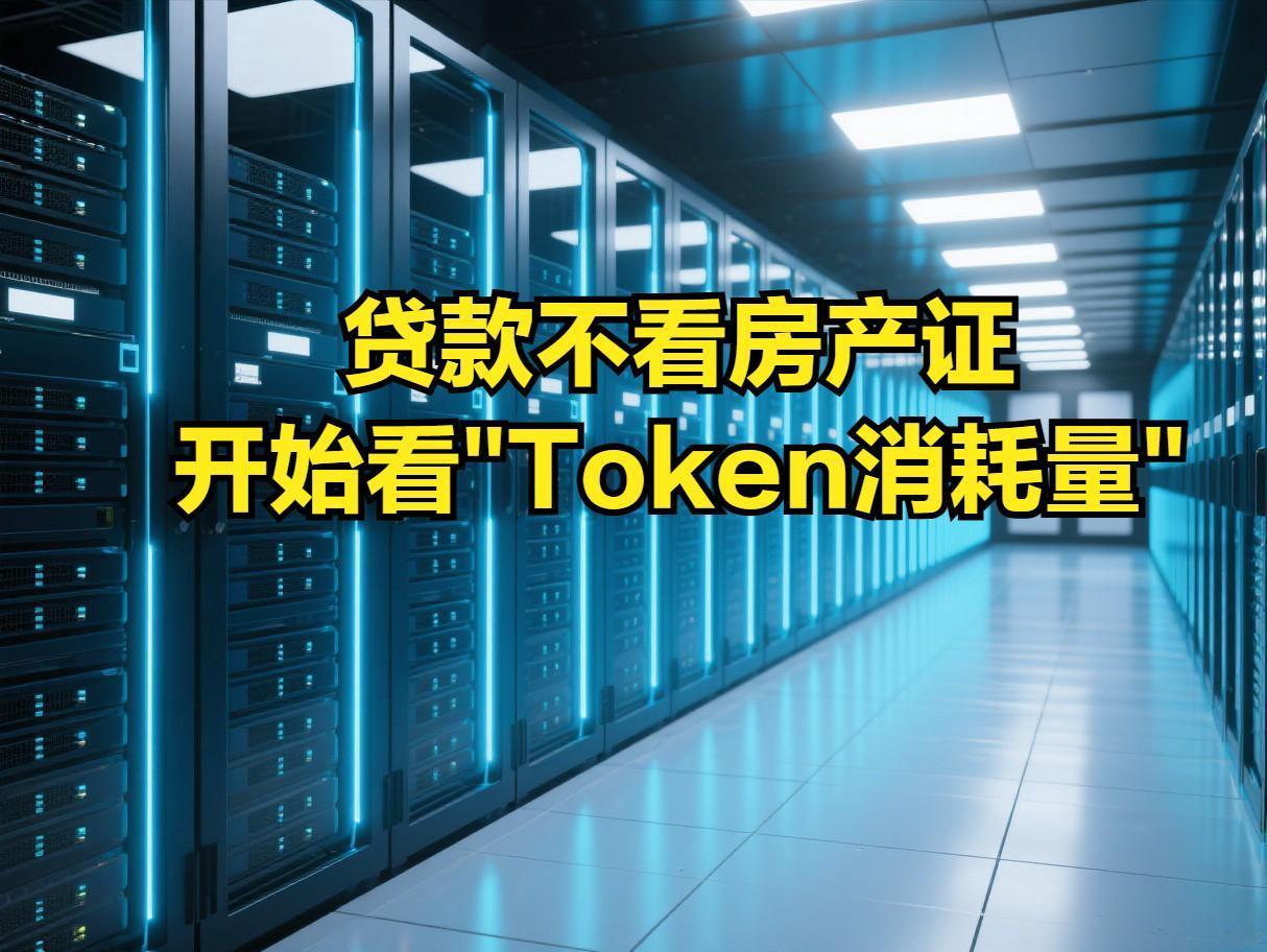 银行不看房产证了，开始看"Token消耗量"——这是什么新玩法？

中国银行放了