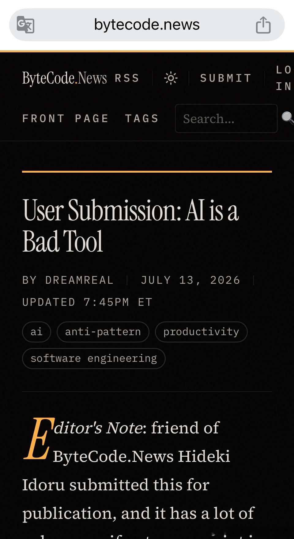 “AI 是一个完全的黑箱，这意味着所谓的“AI 工程”或“提示工程”完全是骗局，