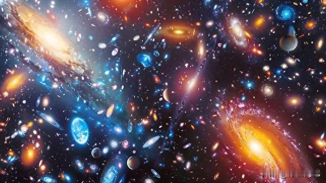 宇宙有多大？假设银河系直径只有1米，同比缩小后宇宙会有多大？