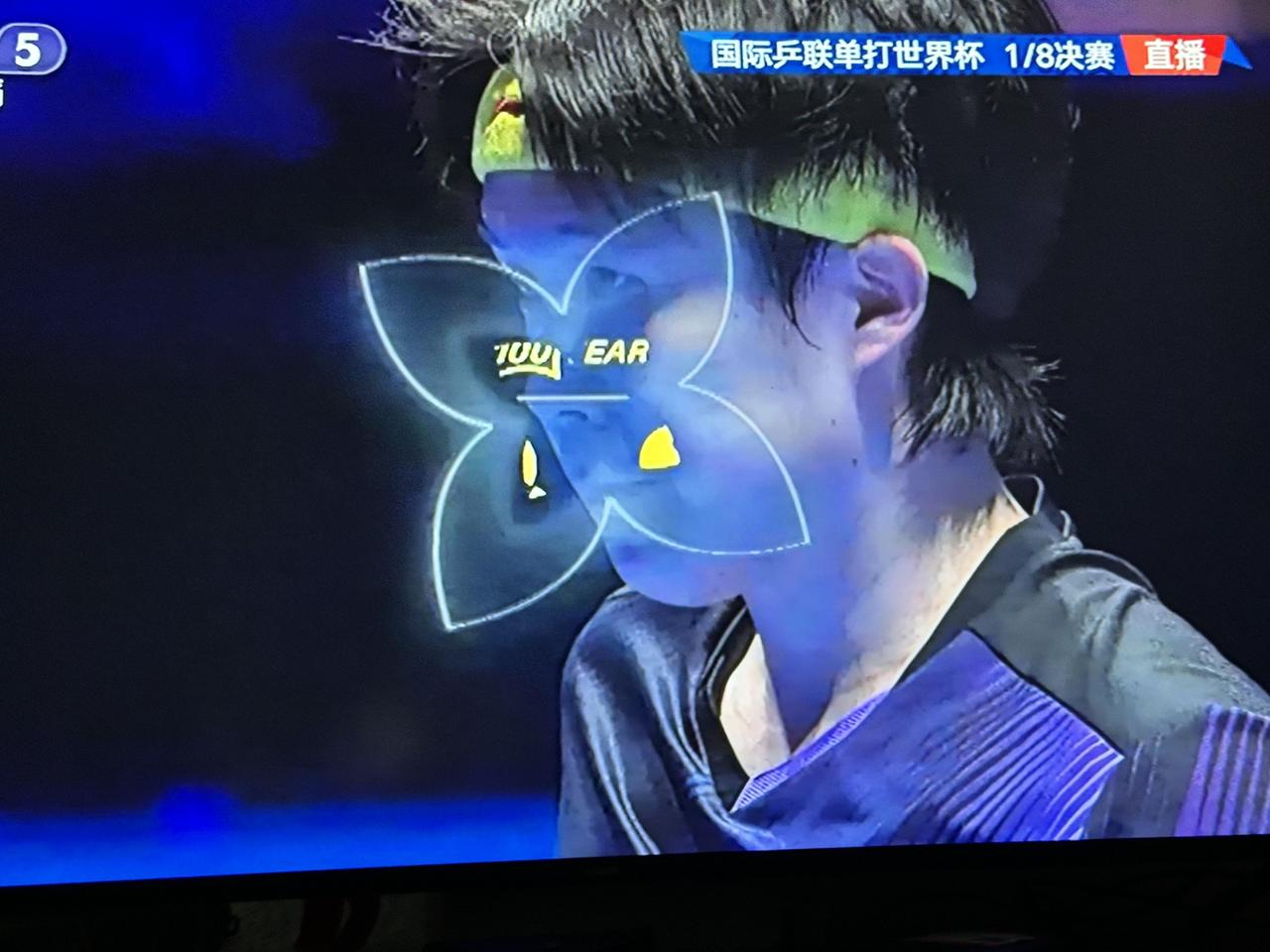 手机里舍不得删除的相片。

这段时间收看国际乒联世界杯电视直播，用手机拍了好多好