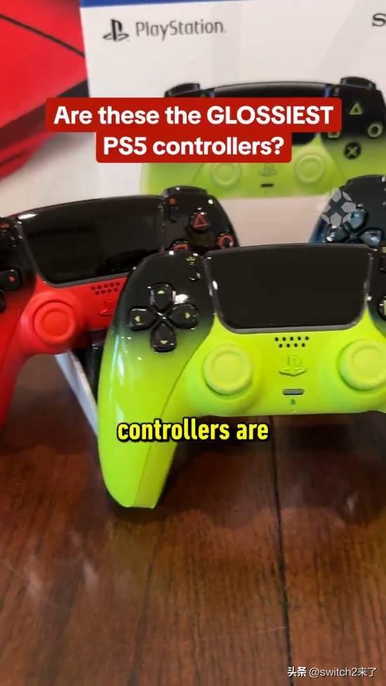 知名游戏媒体 IGN 发布 PS5 Hyperpop 系列渐变亮面手柄的相关内容