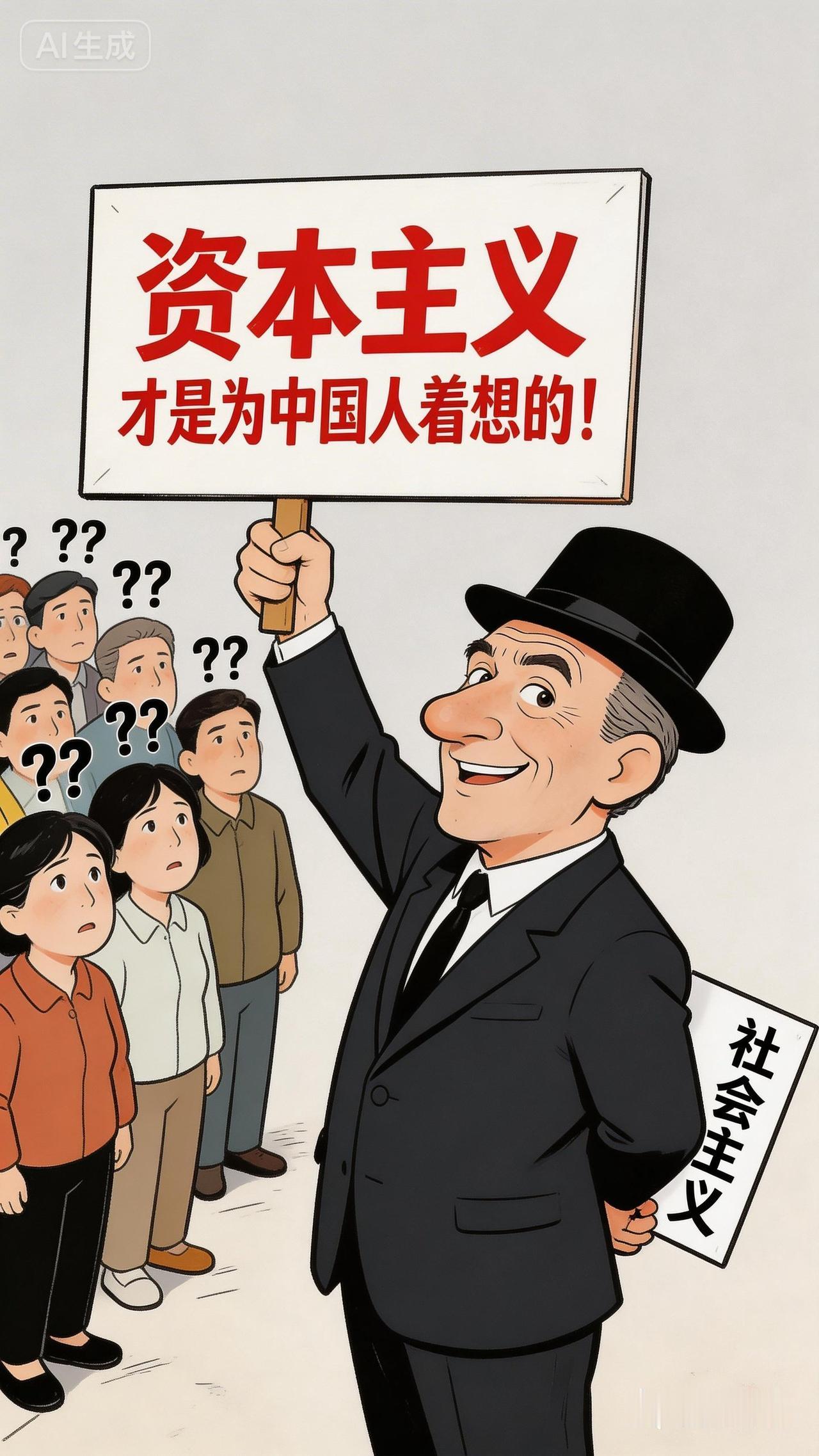 《资本主义是放任道德败坏的温床！
道德败坏才更有利于资本主义的稳固！》

如果一