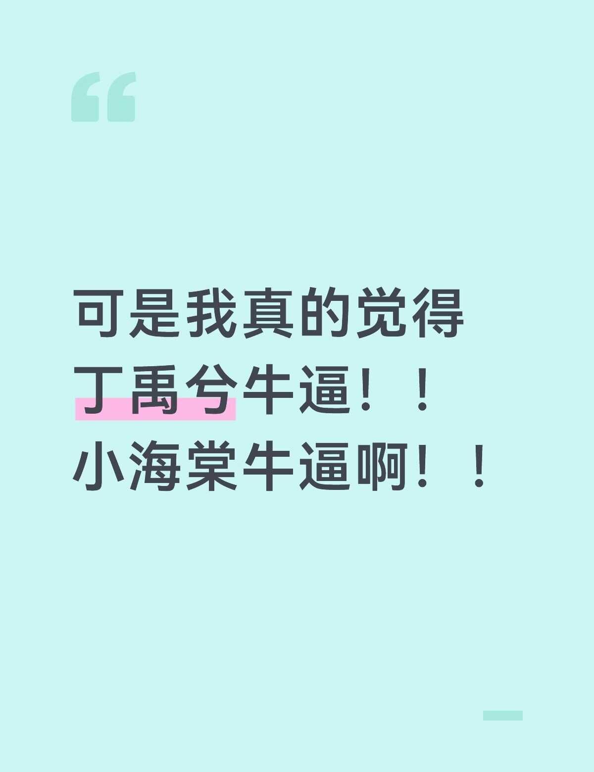 丁禹兮