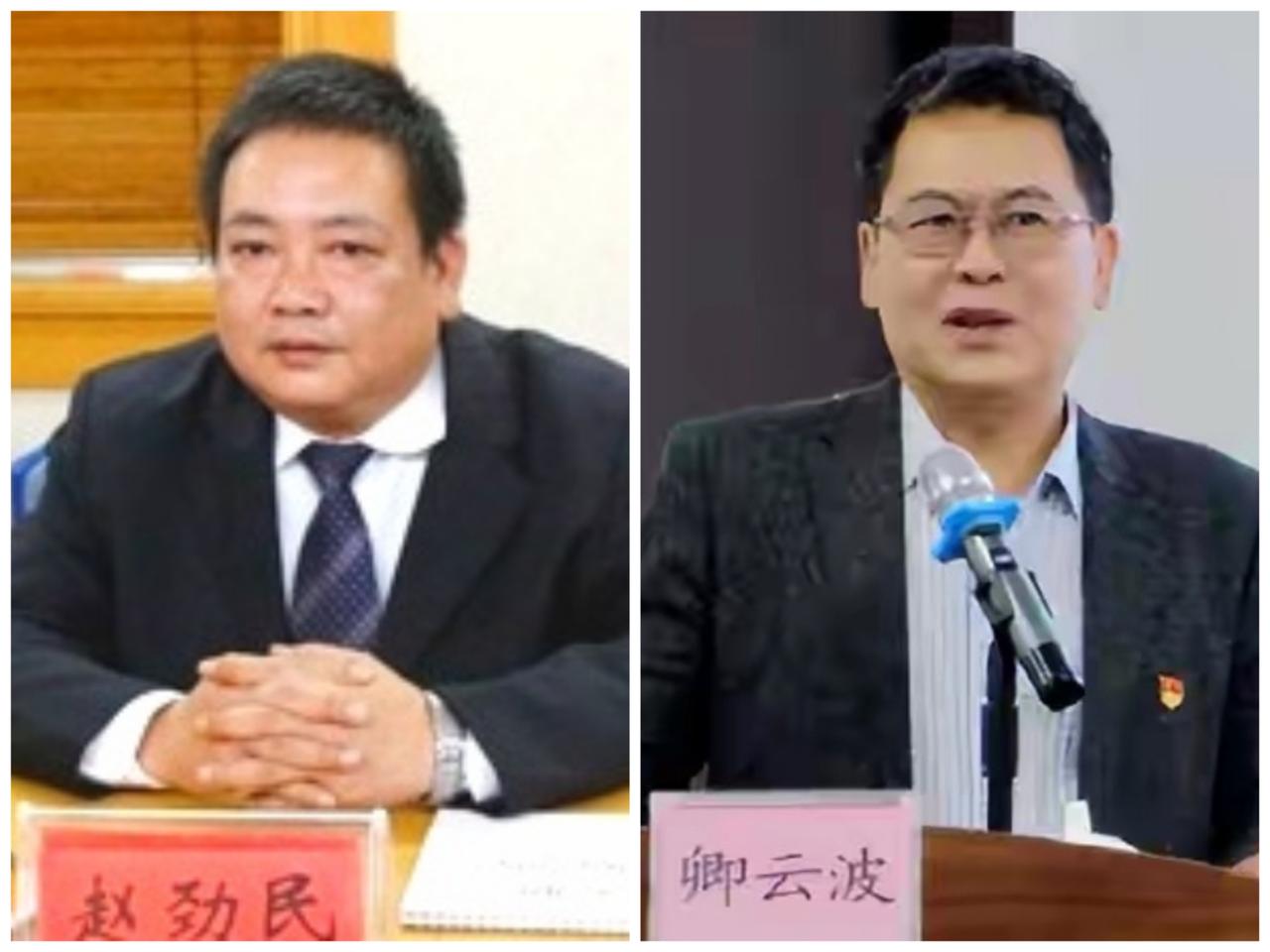 节日打虎！广西医科大学原校长赵劲民官宣，其副手卿云波1月底官宣被查  

赵劲民
