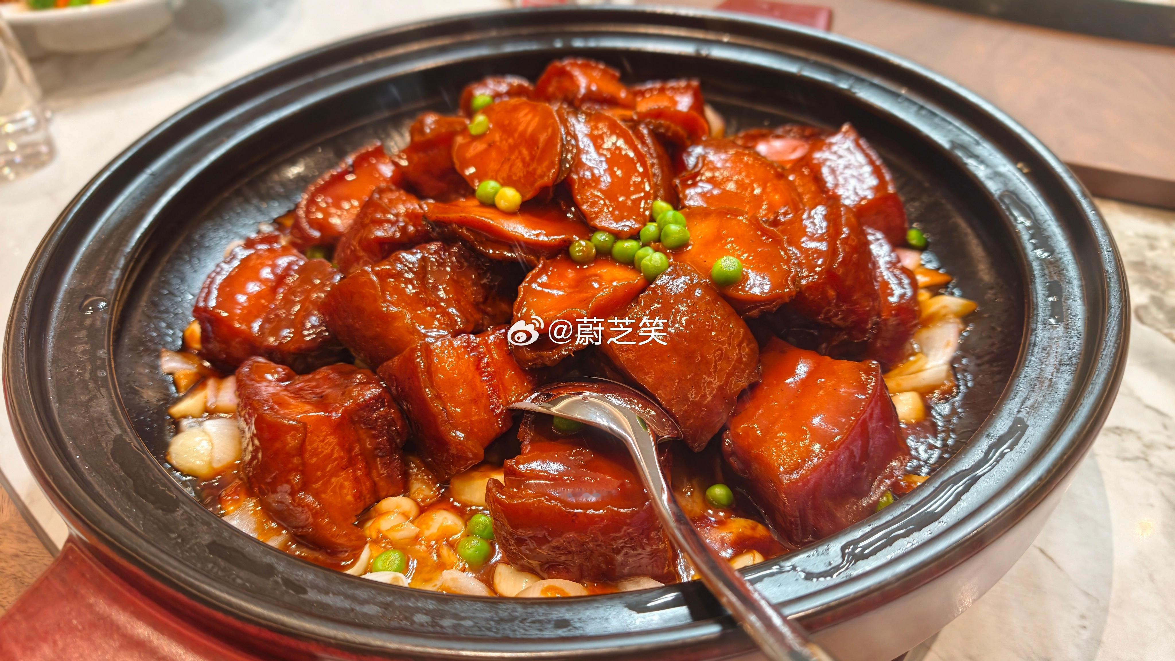 笑容的美食 这盘红烧肉，就说灵不灵[色] ​​​