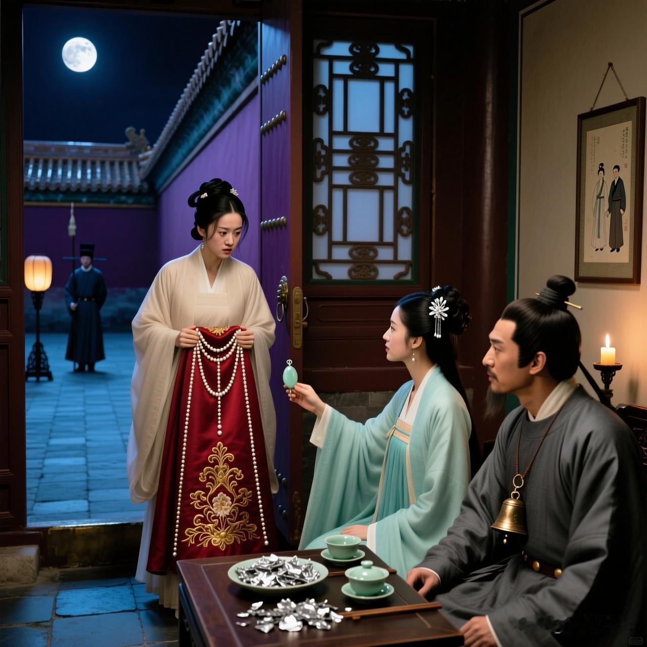 1604年冬夜，一件价值连城的珍珠袍，一段被深宫高墙掩埋的隐秘情缘，在万历三十二