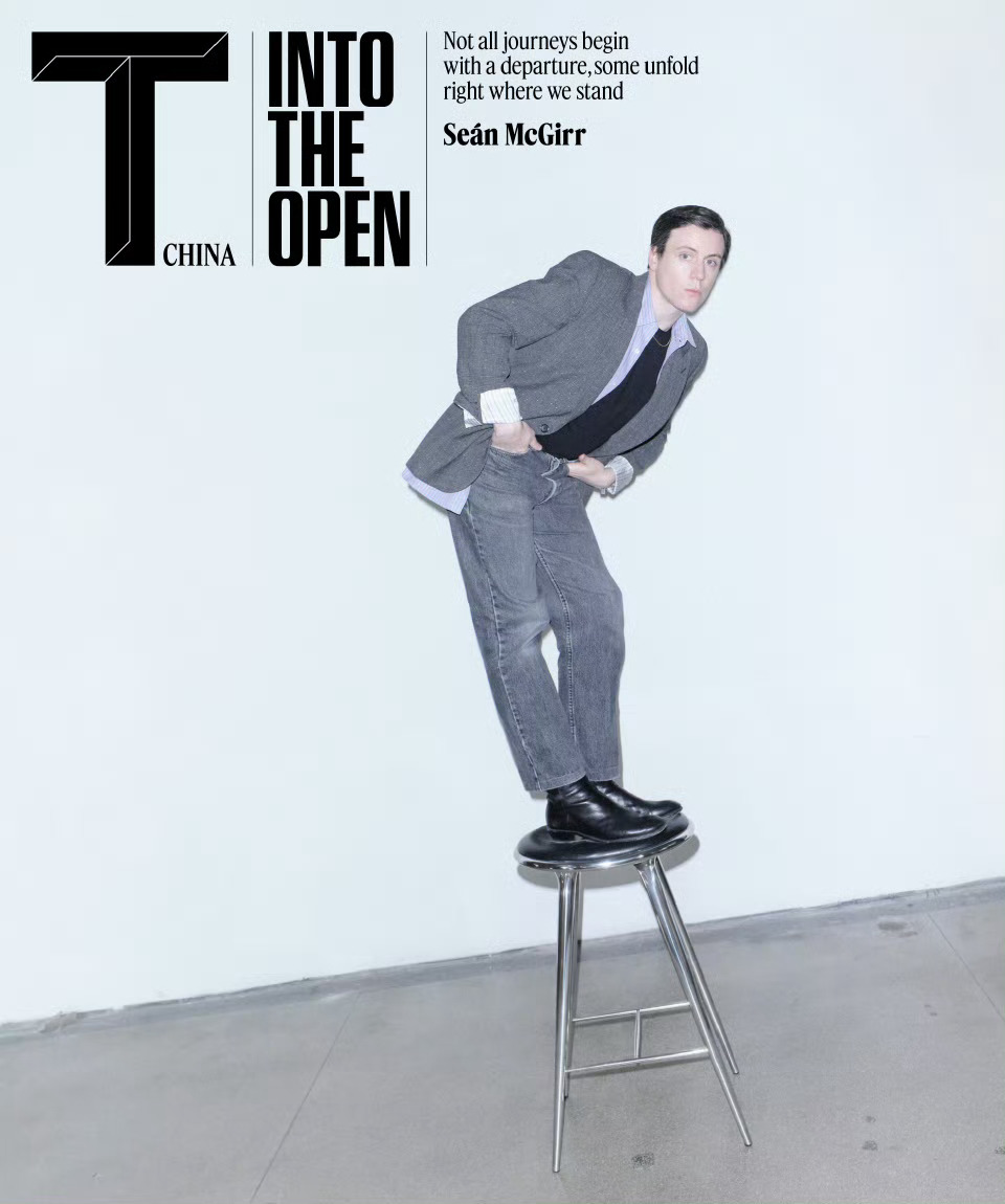 T锦绣六月刊封面，拍摄了现任创意总监 Seán McGirr。担任麦昆创意总监一