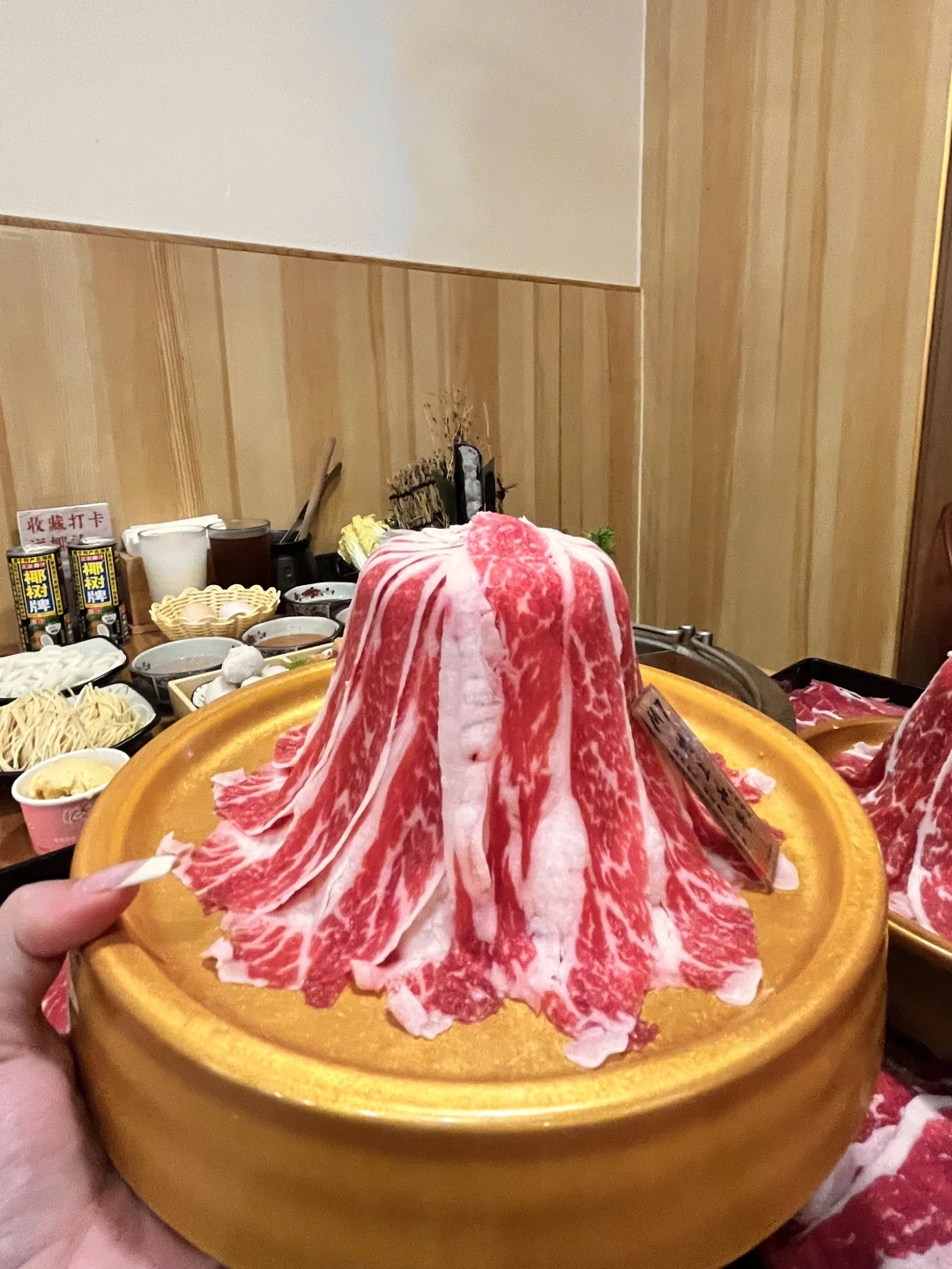 雪花🥩冰，真的夸张。。。。