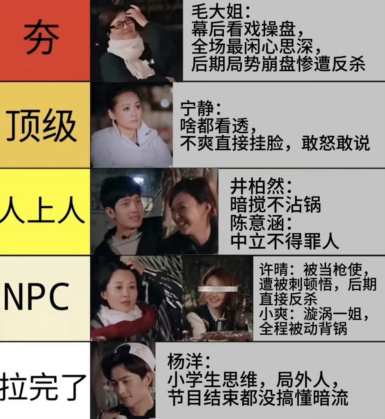 毛阿敏 许晴其实小时候看蛮开心的，当时只觉得吵架是节目组特意安排，现在被侦探网友