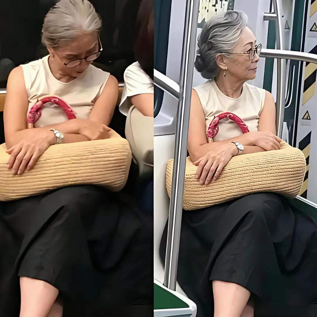 看见一位优雅的阿姨羡慕