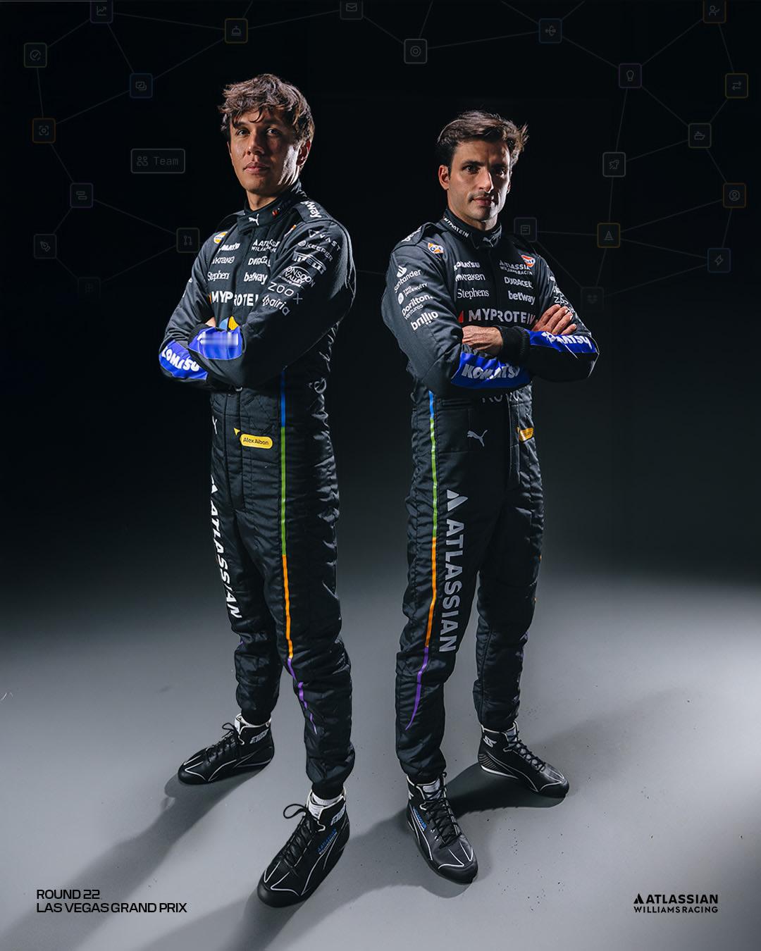 威廉姆斯车队的拉斯维加斯大奖赛特别版赛服