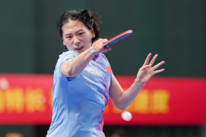 王艺迪覃予萱何卓佳陈熠选拔赛四强 据，3月25日，国家乒乓球女队伦敦世乒赛团体赛