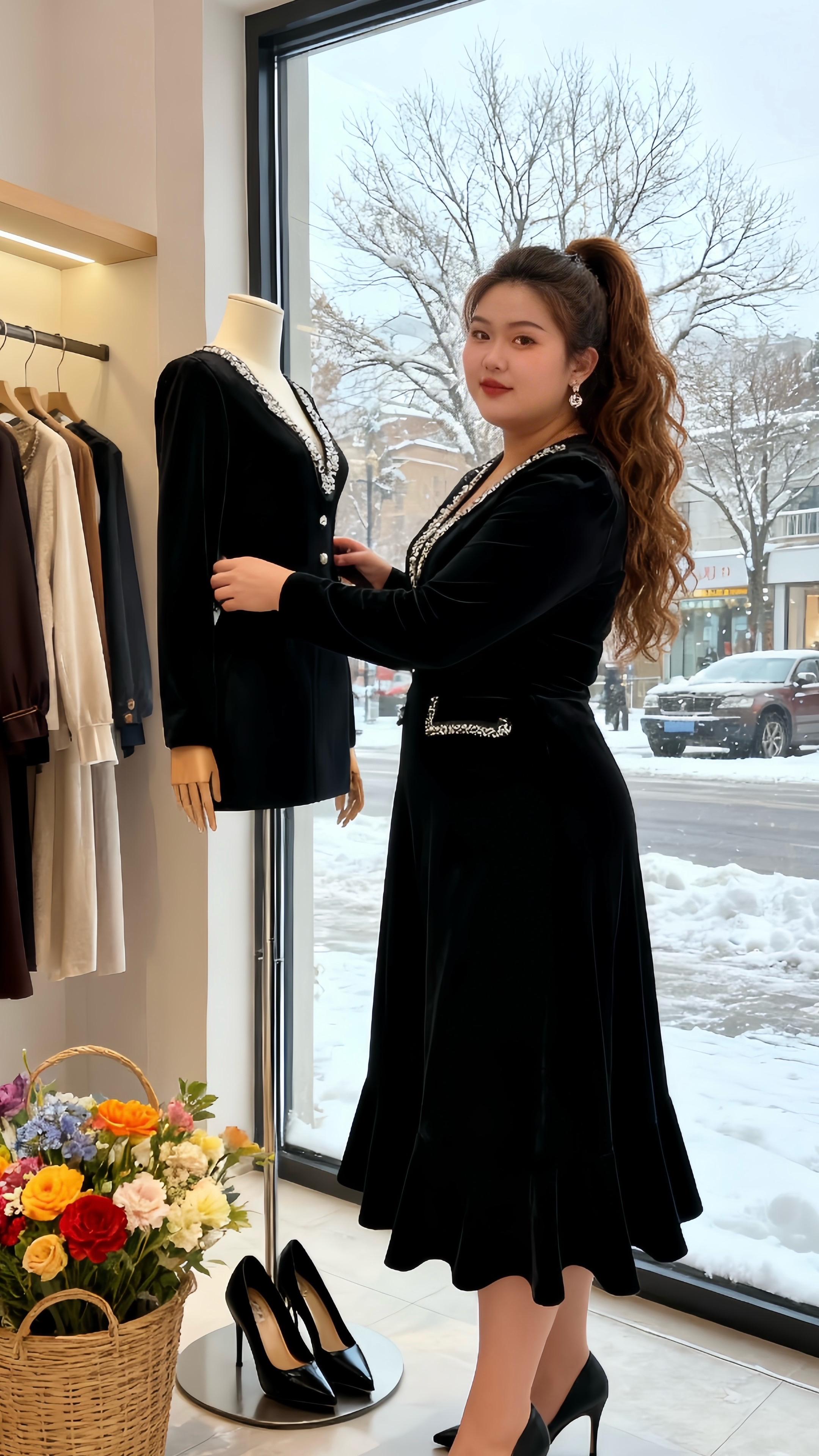 秋冬穿搭 大码女装 秋冬王炸穿搭普通人秋冬的一周穿搭把秋冬专属氛围穿上身