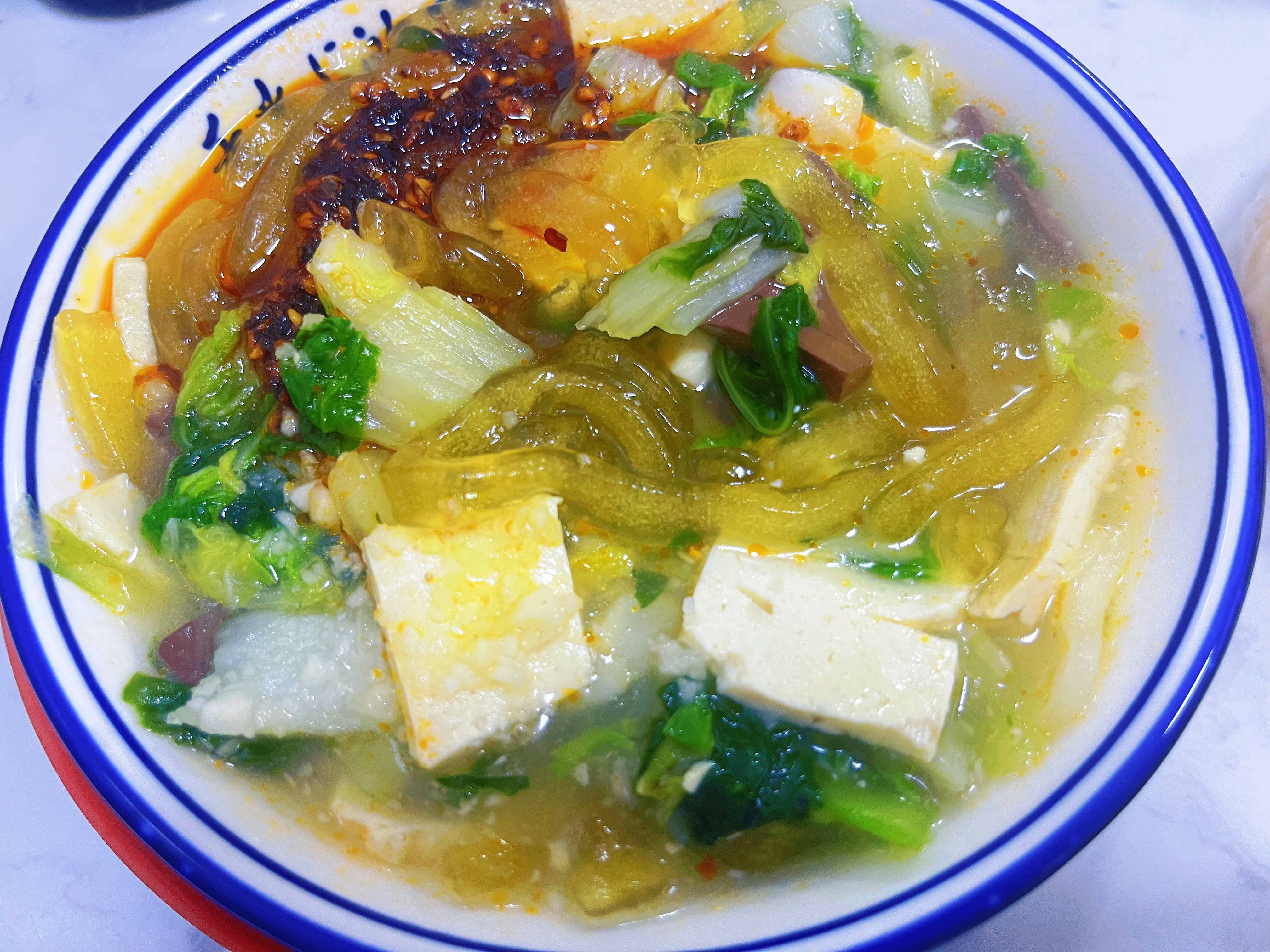 到安阳，一定得吃扁粉菜美食河南美食 安阳·申记扁粉菜(总店)