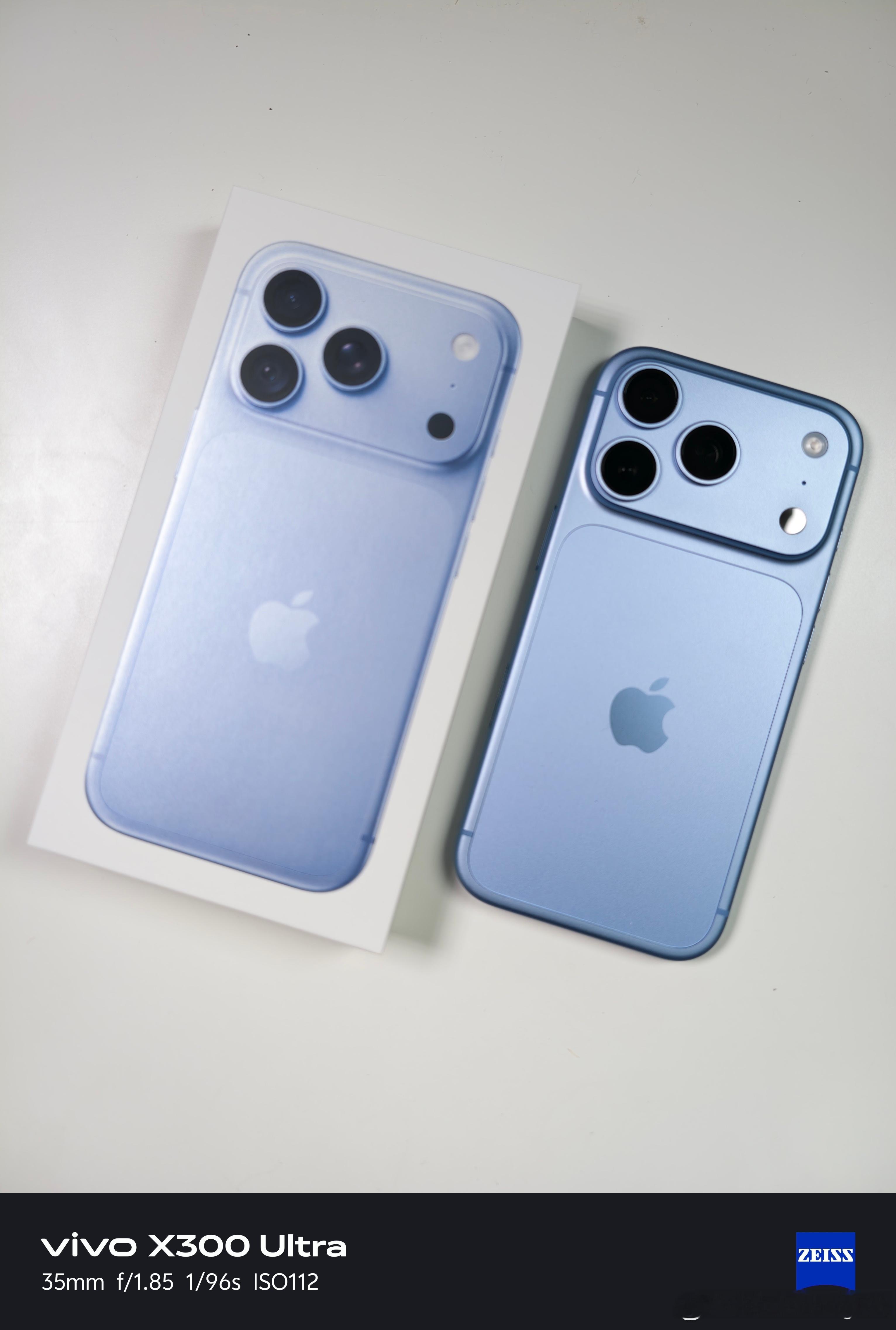 iPhone 18 Pro 真机的蓝感觉没有包装盒上的蓝好看[淡淡的][淡淡的]
