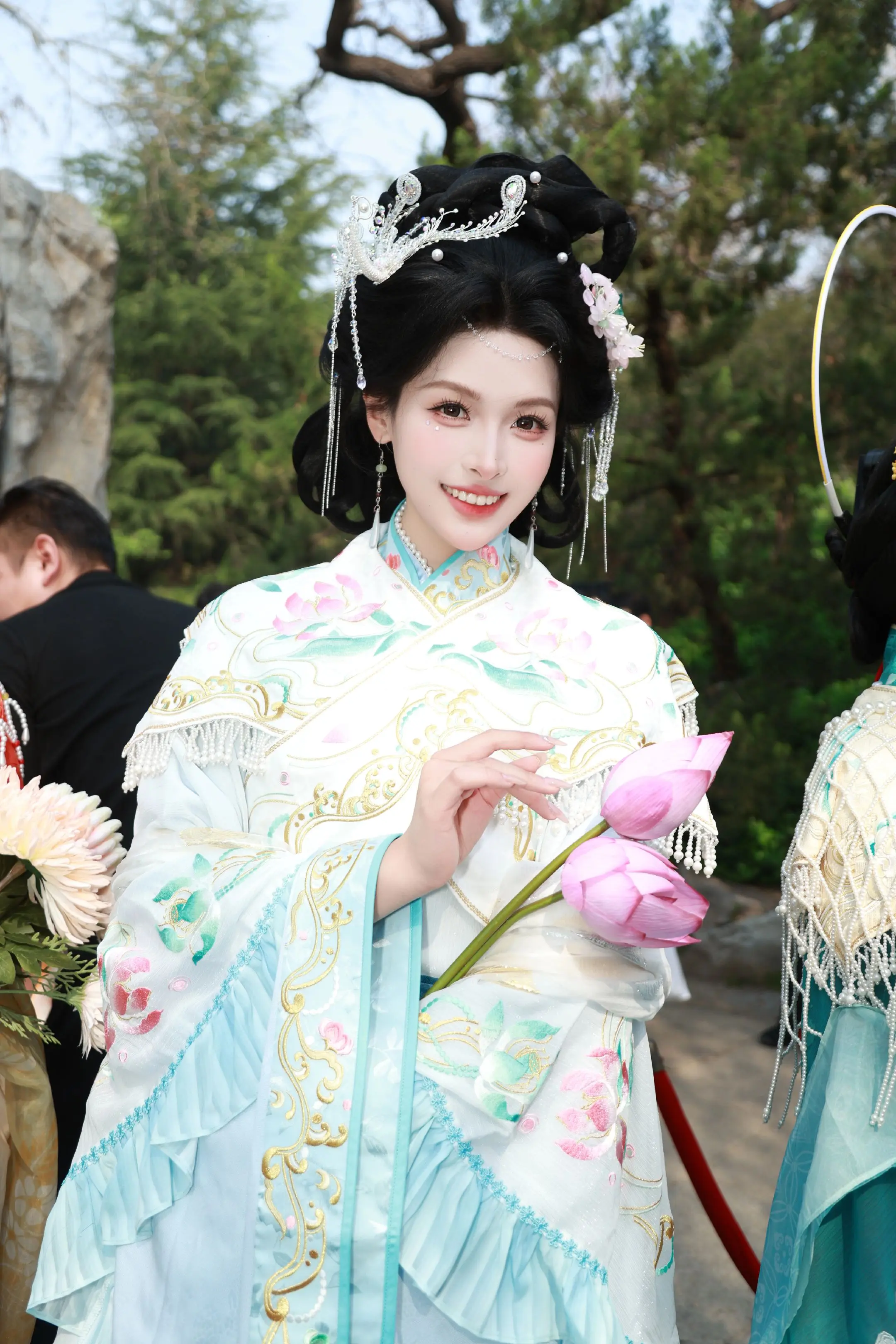 济南26年花朝节现场花神原图来了！！！！