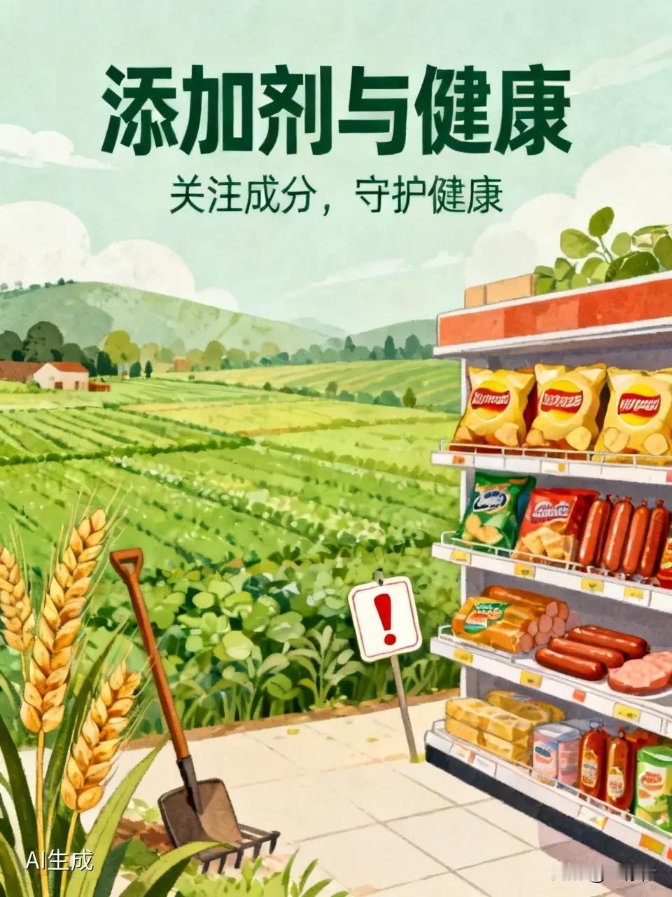 没人愿意吃含添加剂的食物，人们吃东西，首先是为了裹腹，为了健康，添加剂是人为添加