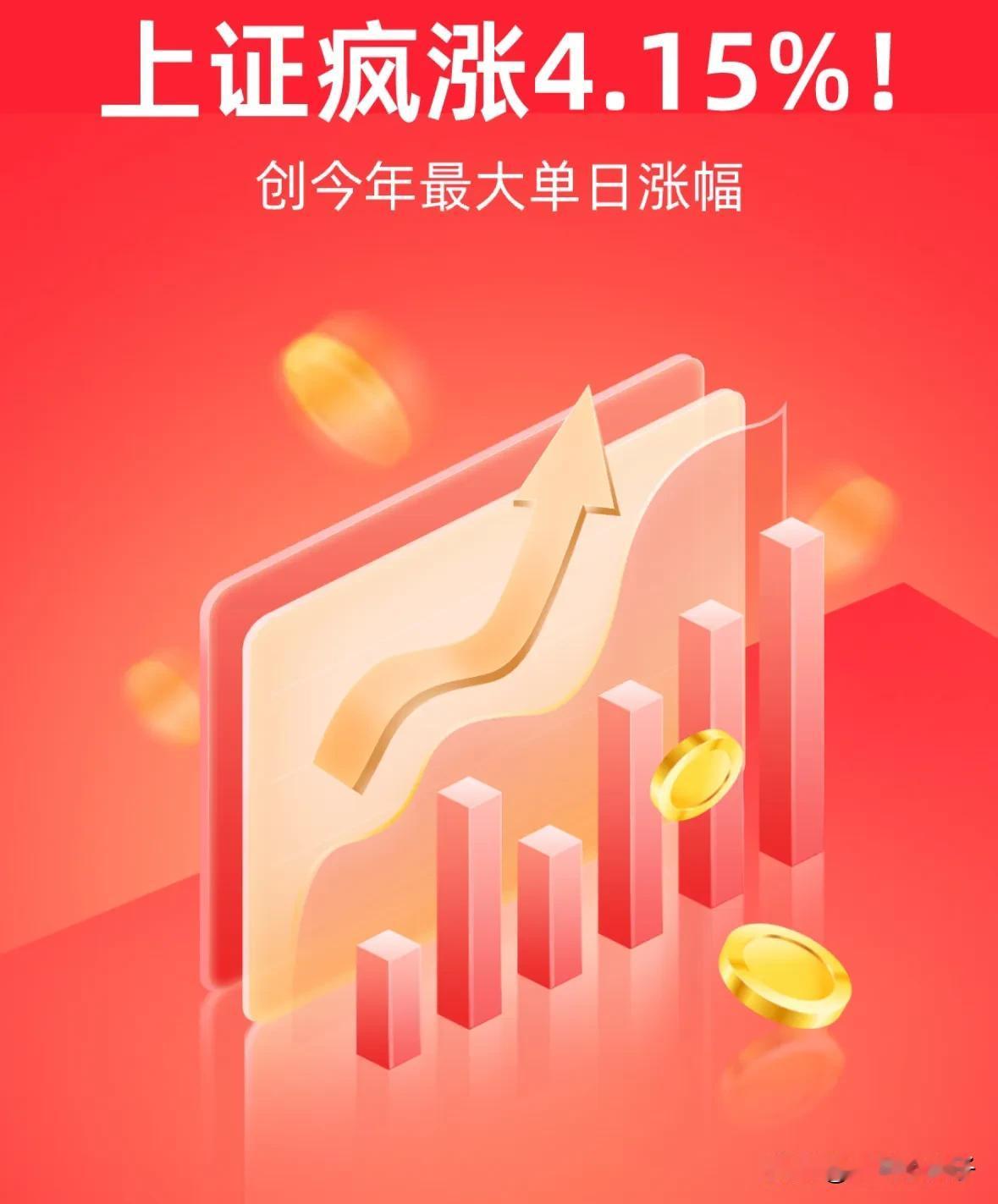 国新会政策大超预期，A股大涨4.15%，干货满满

1存量房贷款利率下调50个基
