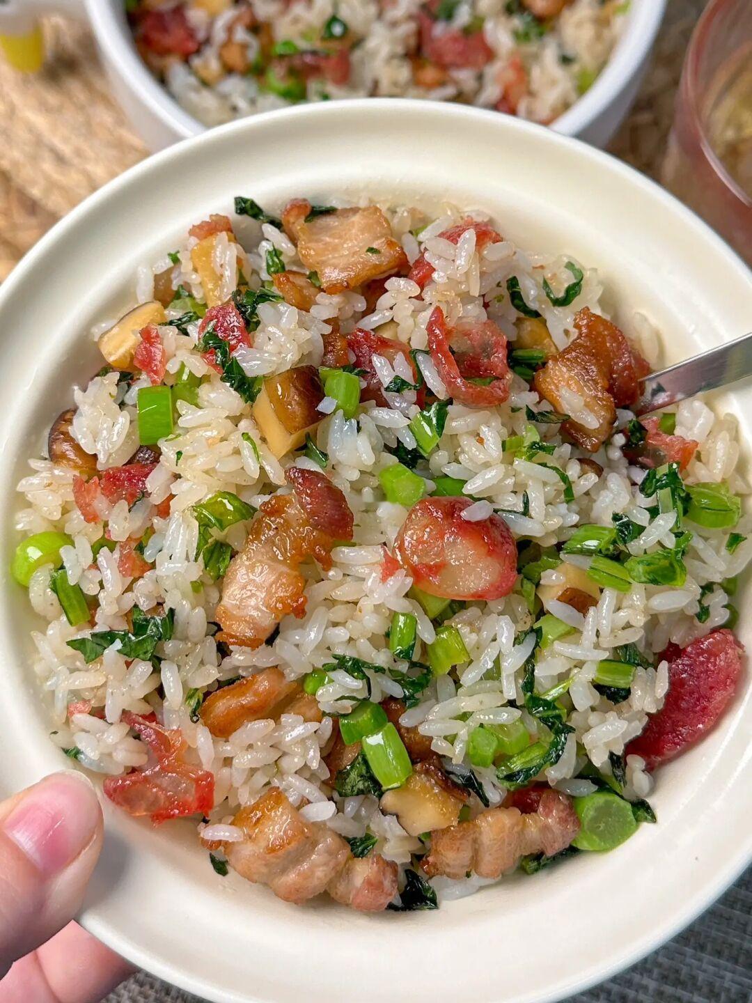 我怎么才发现这种吃法！！菜饭真的太美味啦！！