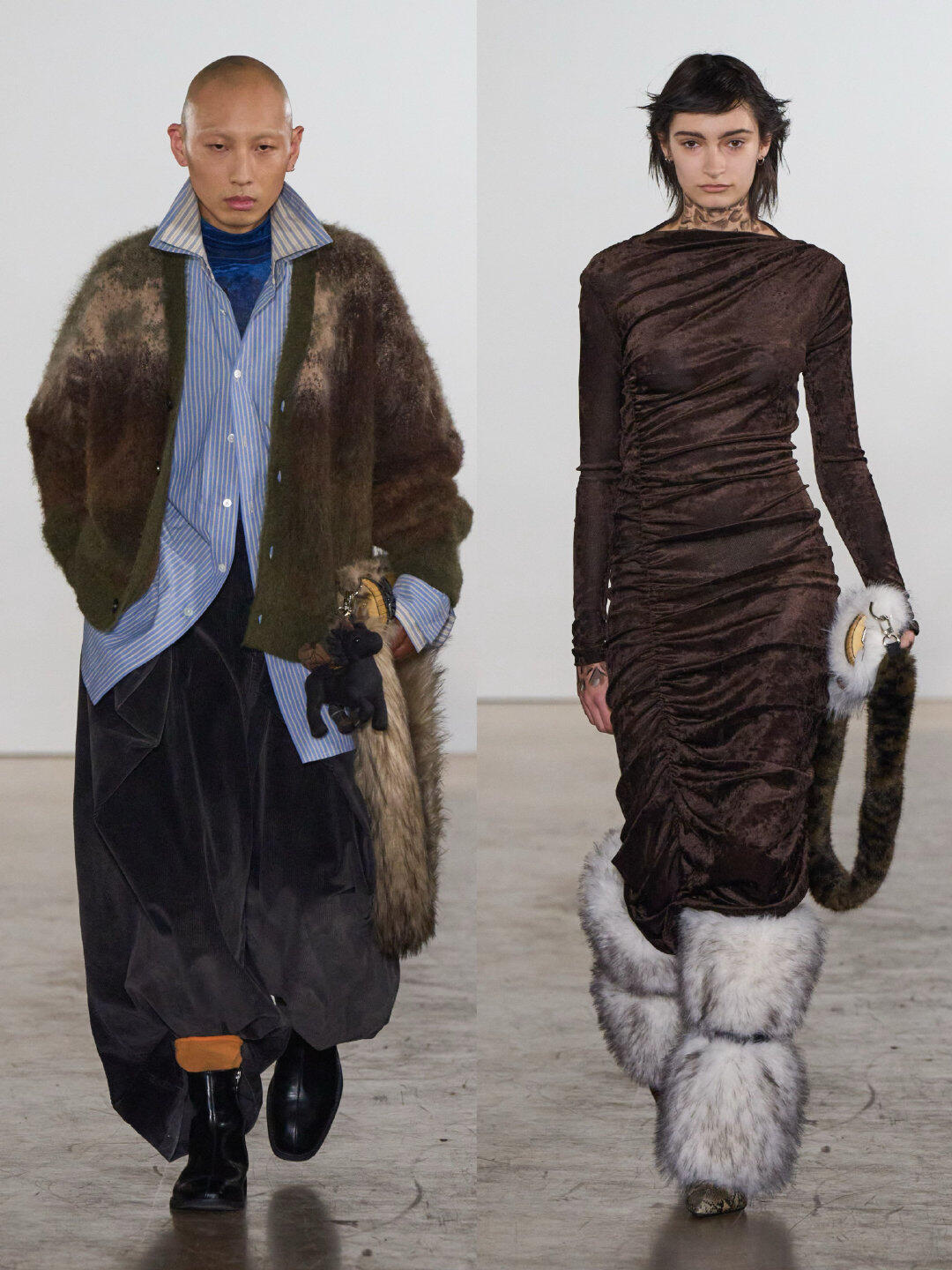 男装周巴黎男装周大秀直击 在巴黎时装周的秀场上，Feng Chen Wang 2