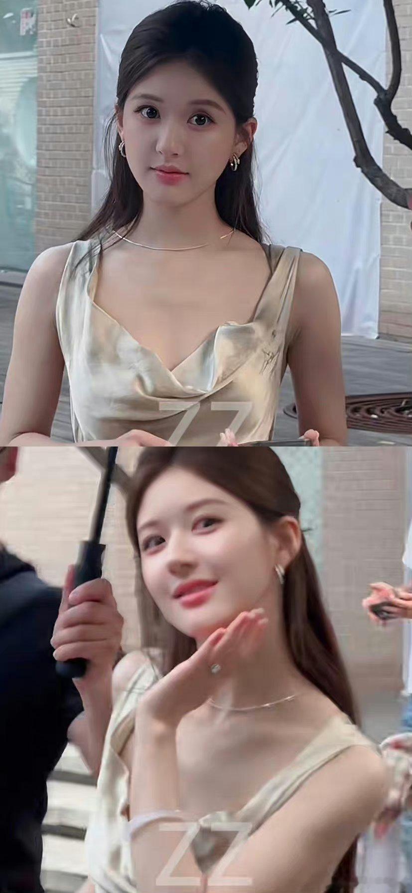 赵露思是对自己眼睛大小不满意吗，一直在瞪眼睛 ​​​