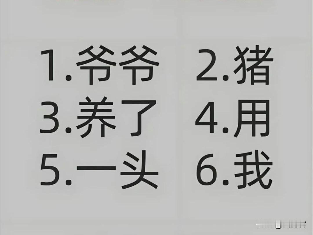 谁能连成一句通顺的话？