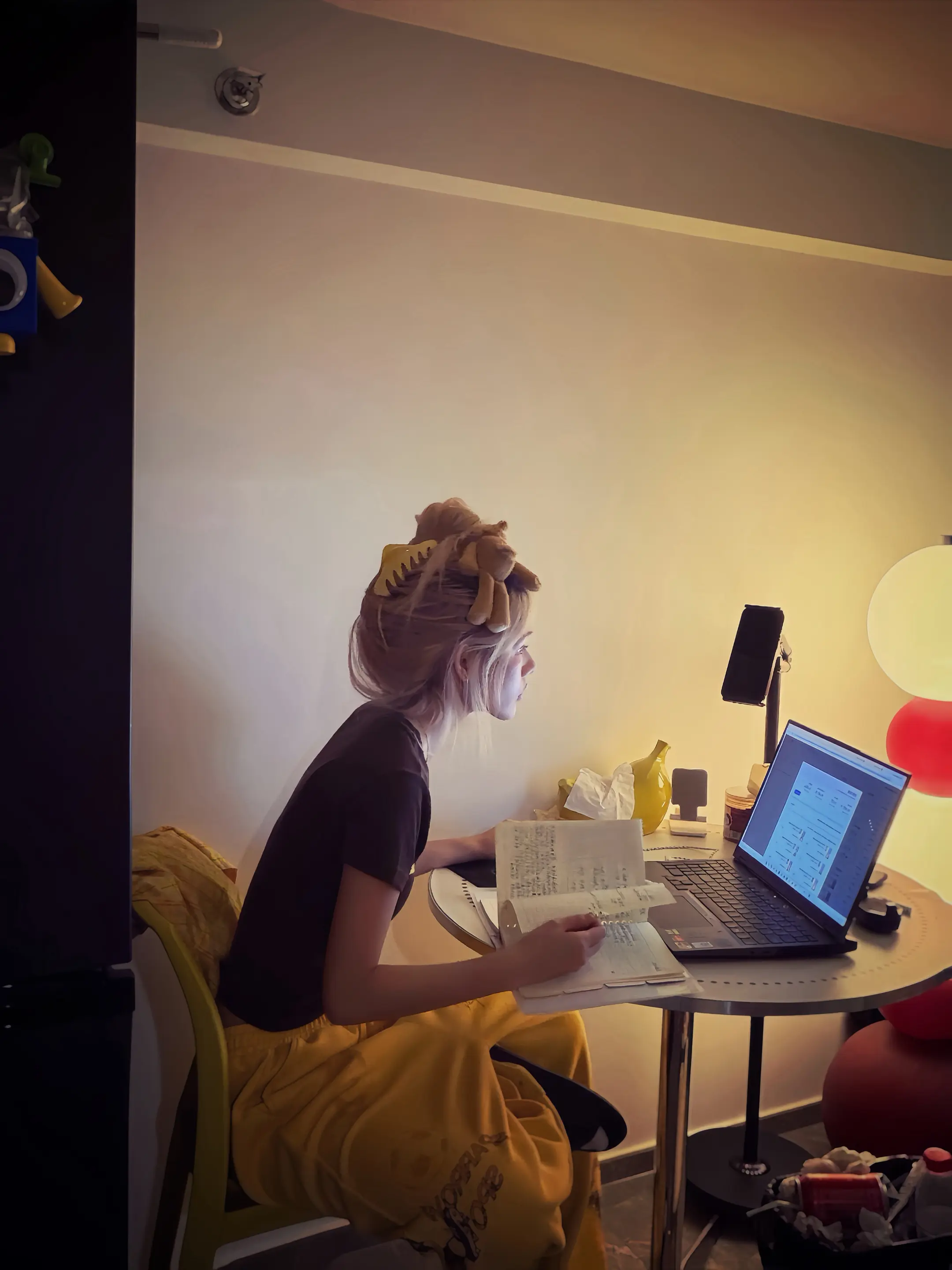 后来 工作占据了我整个生活 填满了白天 也填满了晚上