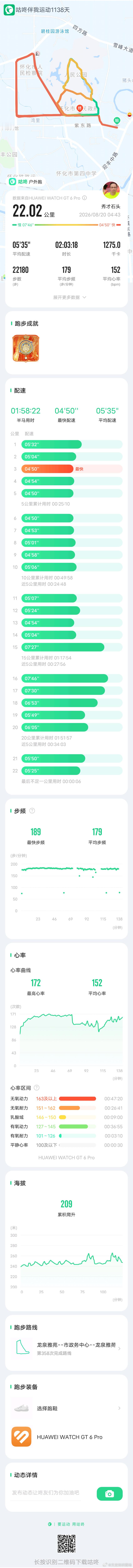 「 今日跑步打卡，咕咚APP记录每一次出发。 咕咚APP 咕咚跑步打卡 咕咚精准