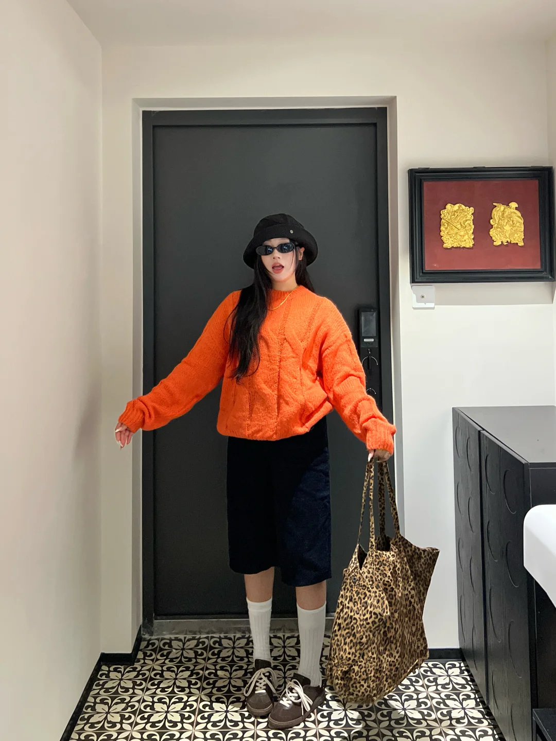 妈耶，有点好看噜🍊