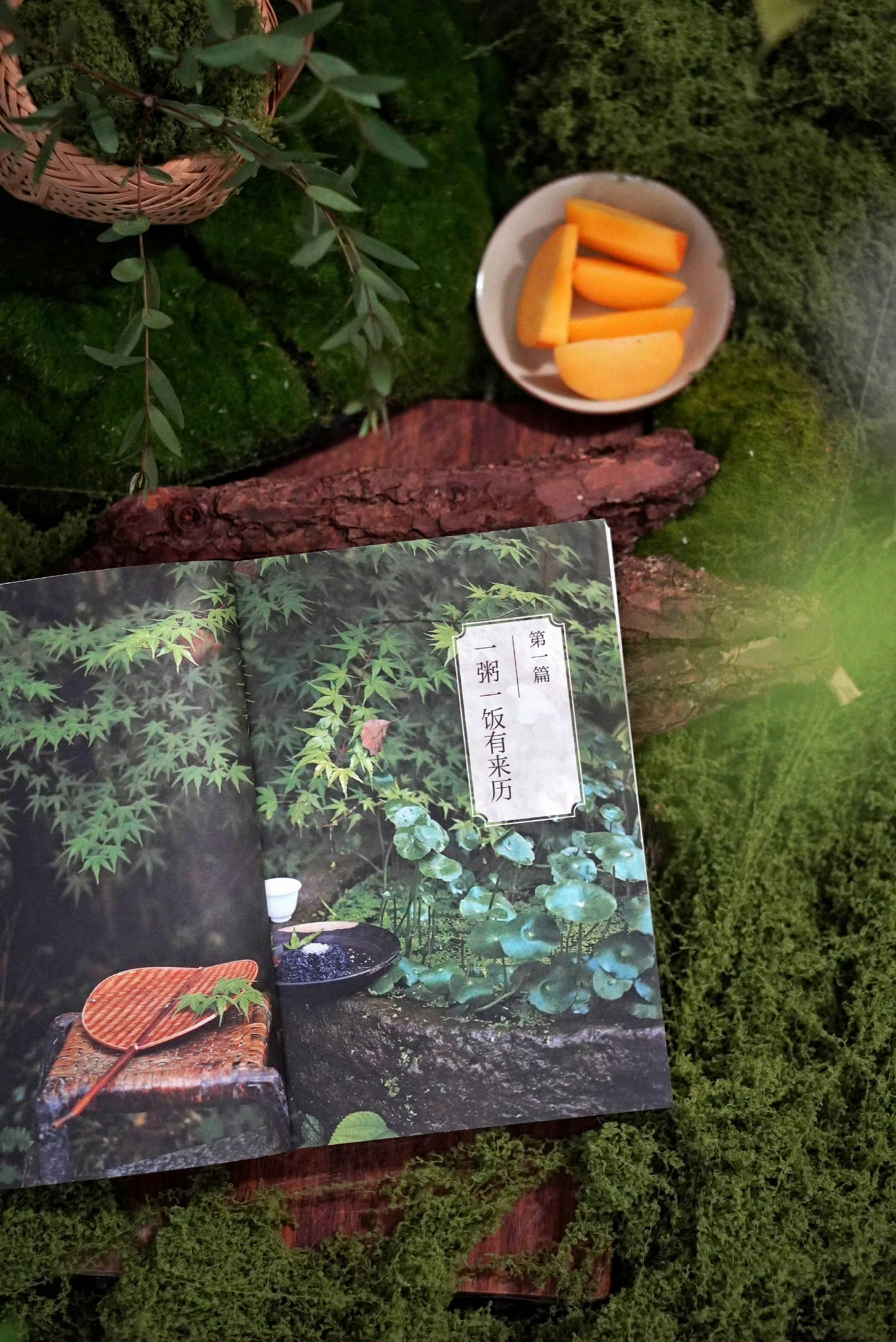 转发赠书 南宋年间，文人林洪避世山居，遍历山野风物，将山间粥饭羹汤、花馔茶饮写成