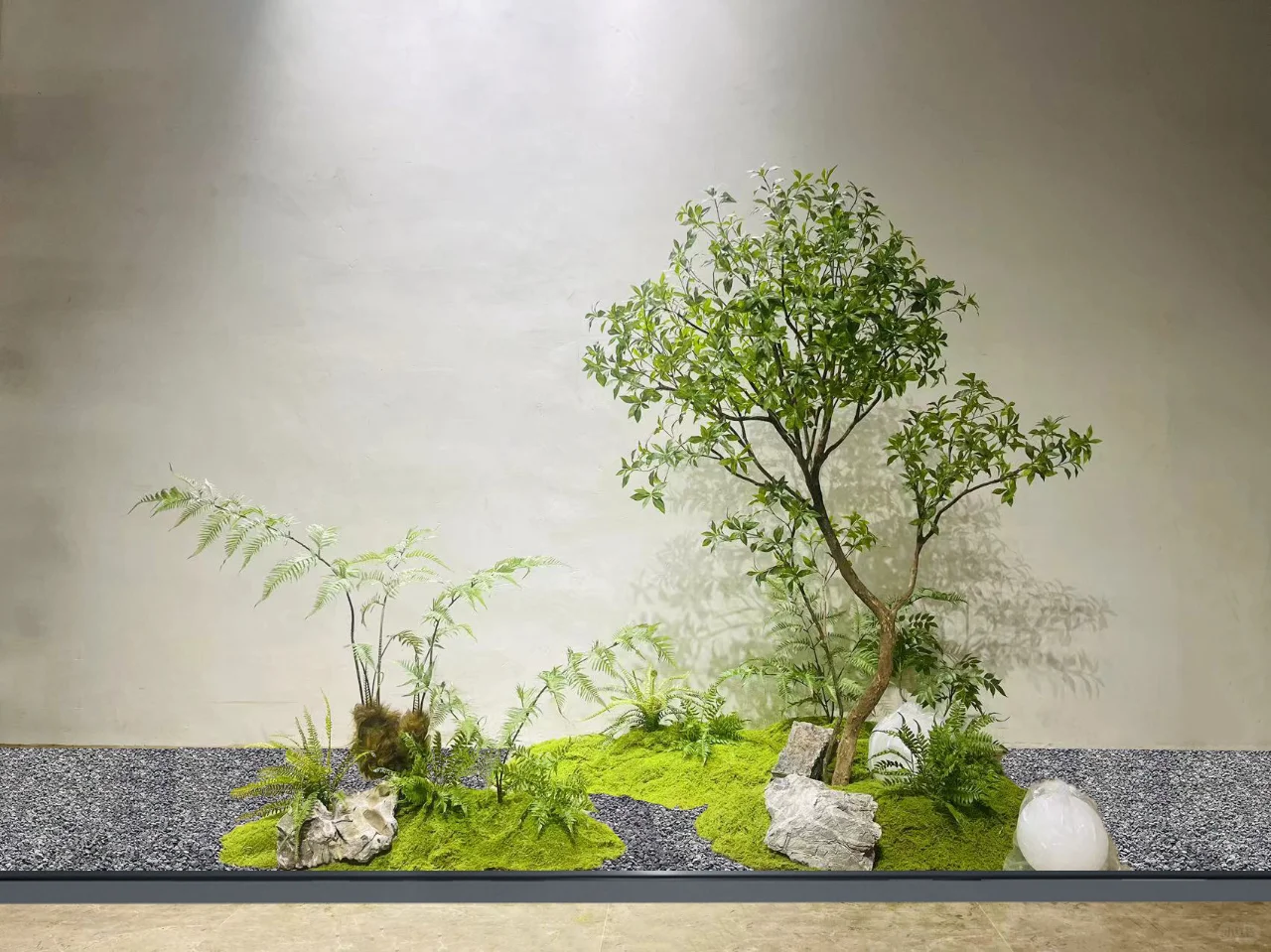 马醉树景观室内绿植造景