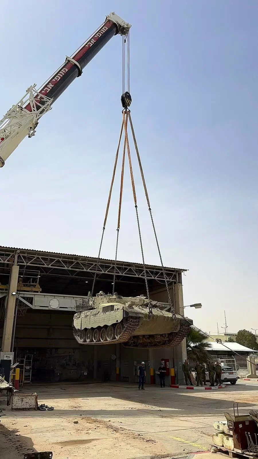 美国一家军事主题公园购买的以色列退役坦克