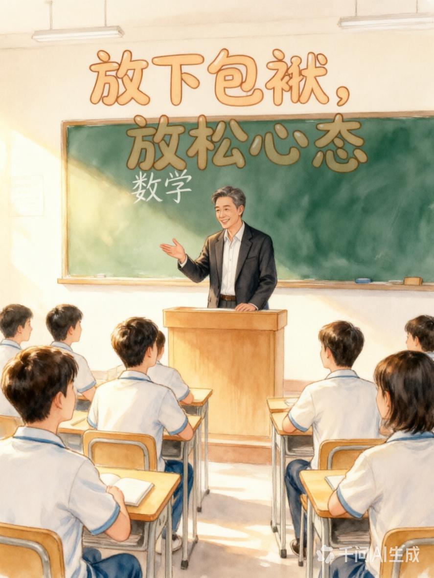 南开数学老师的“糙”话，藏着高考最好的定心丸

明天又要高考了，从1977年恢复