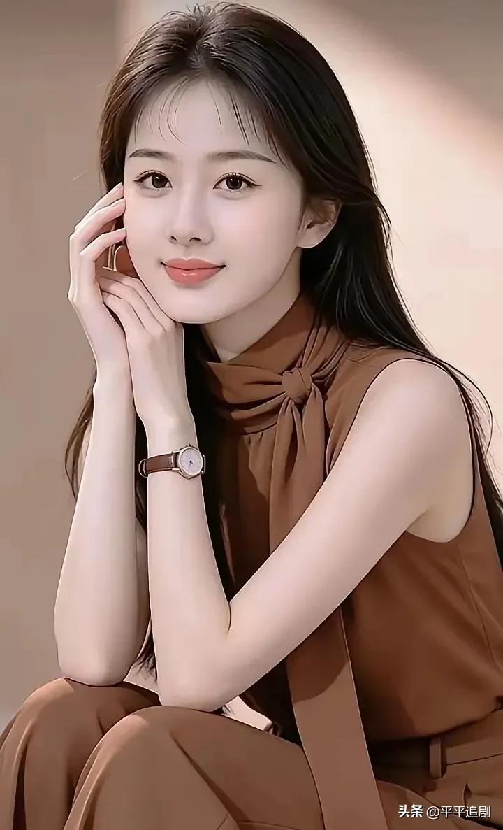 暖棕色调，酝酿一份安静舒缓的温柔✨
暖棕色调写真 暖棕少女写真