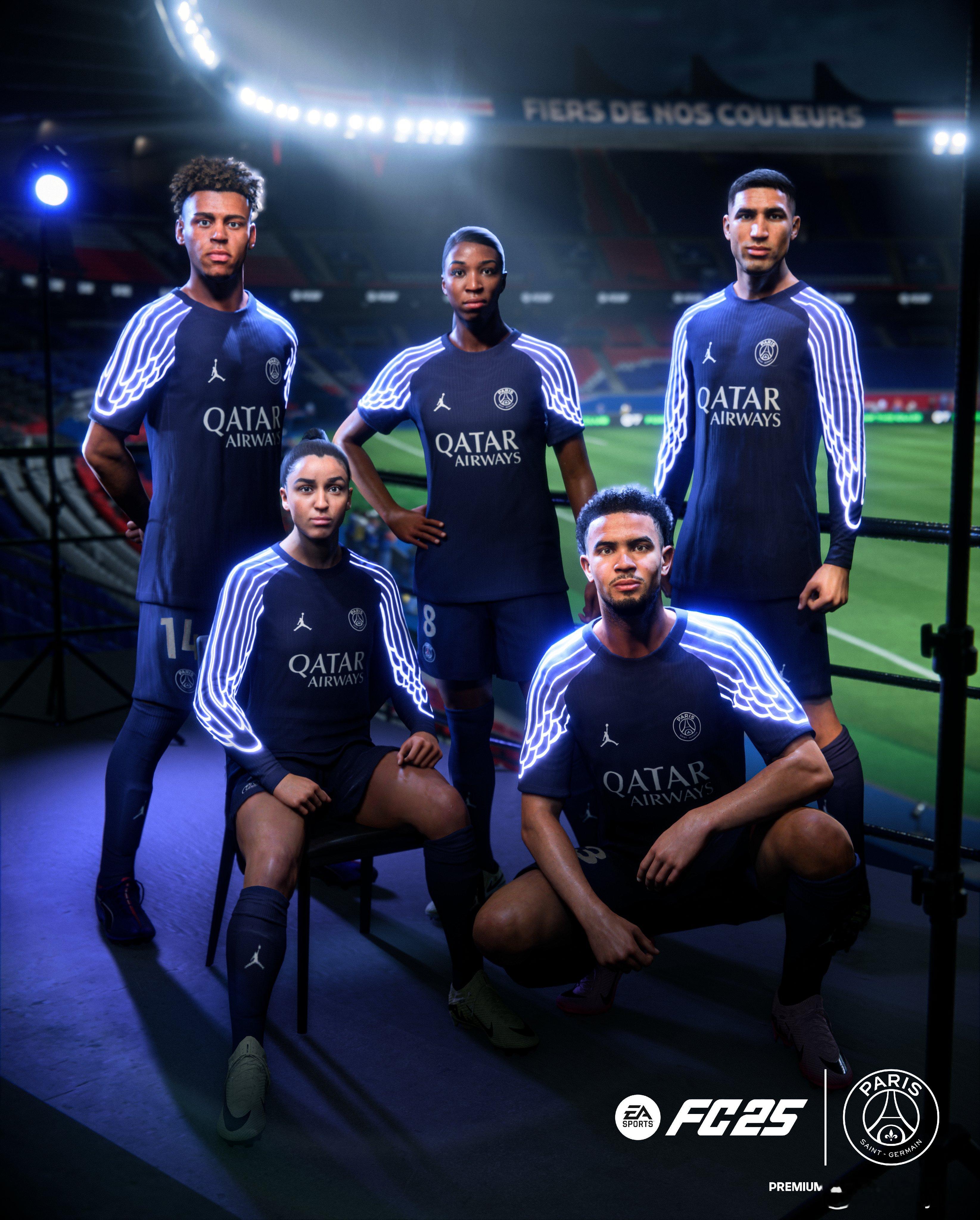 巴黎圣日耳曼第四套球衣现已可以在FC 25 Ultimate Team中获得。 