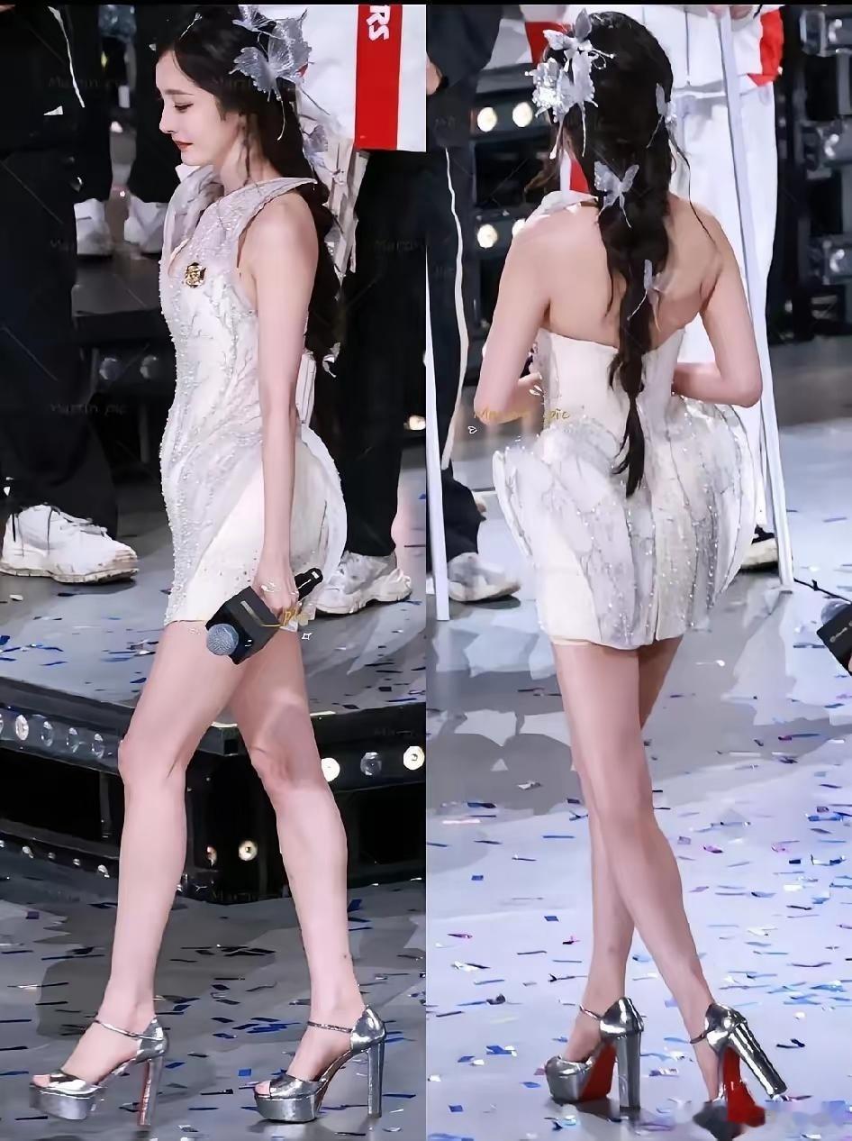 大家有没有发现杨幂有点不对劲，皮肤暗黑，粗糙，身材走样，发量变少这些四十岁女人多