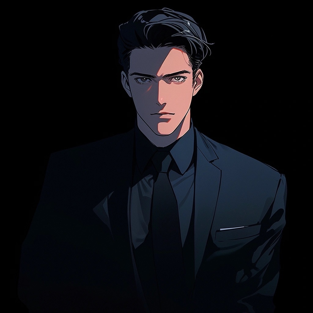 高冷男头 