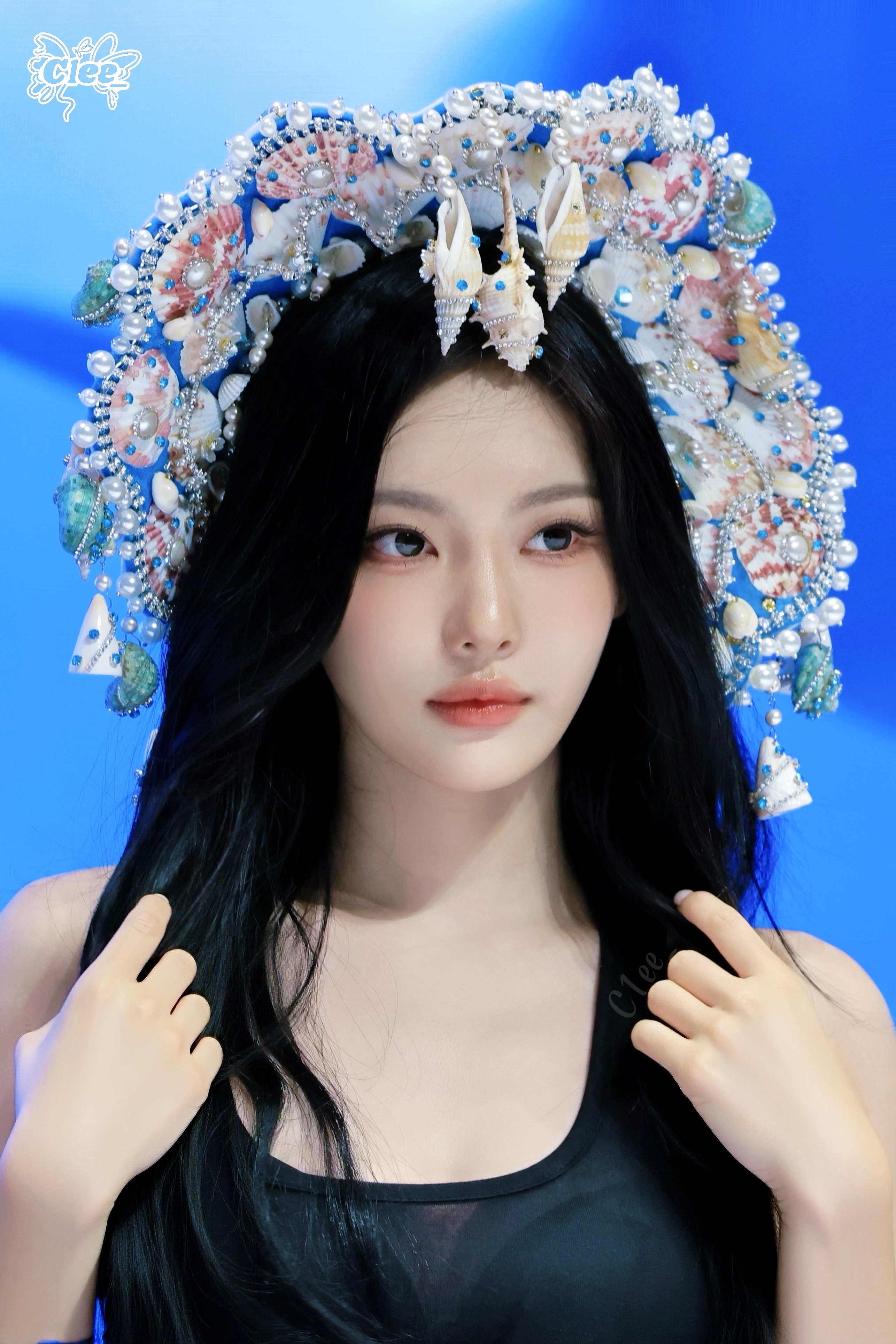 好美好重工的云肩...海之神女（虽然是云肩 垂下来的海螺简直神来之笔 