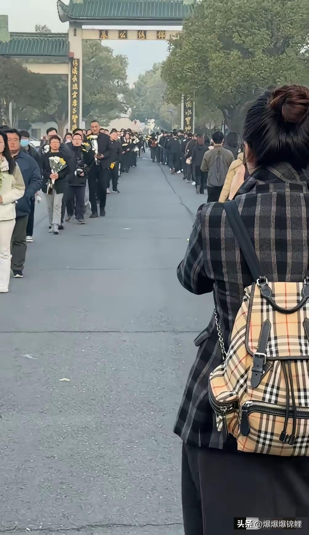 大清早去苏州殡仪馆那条路，竟然硬生生堵出了几公里的长龙。

全是自发赶过去的家长
