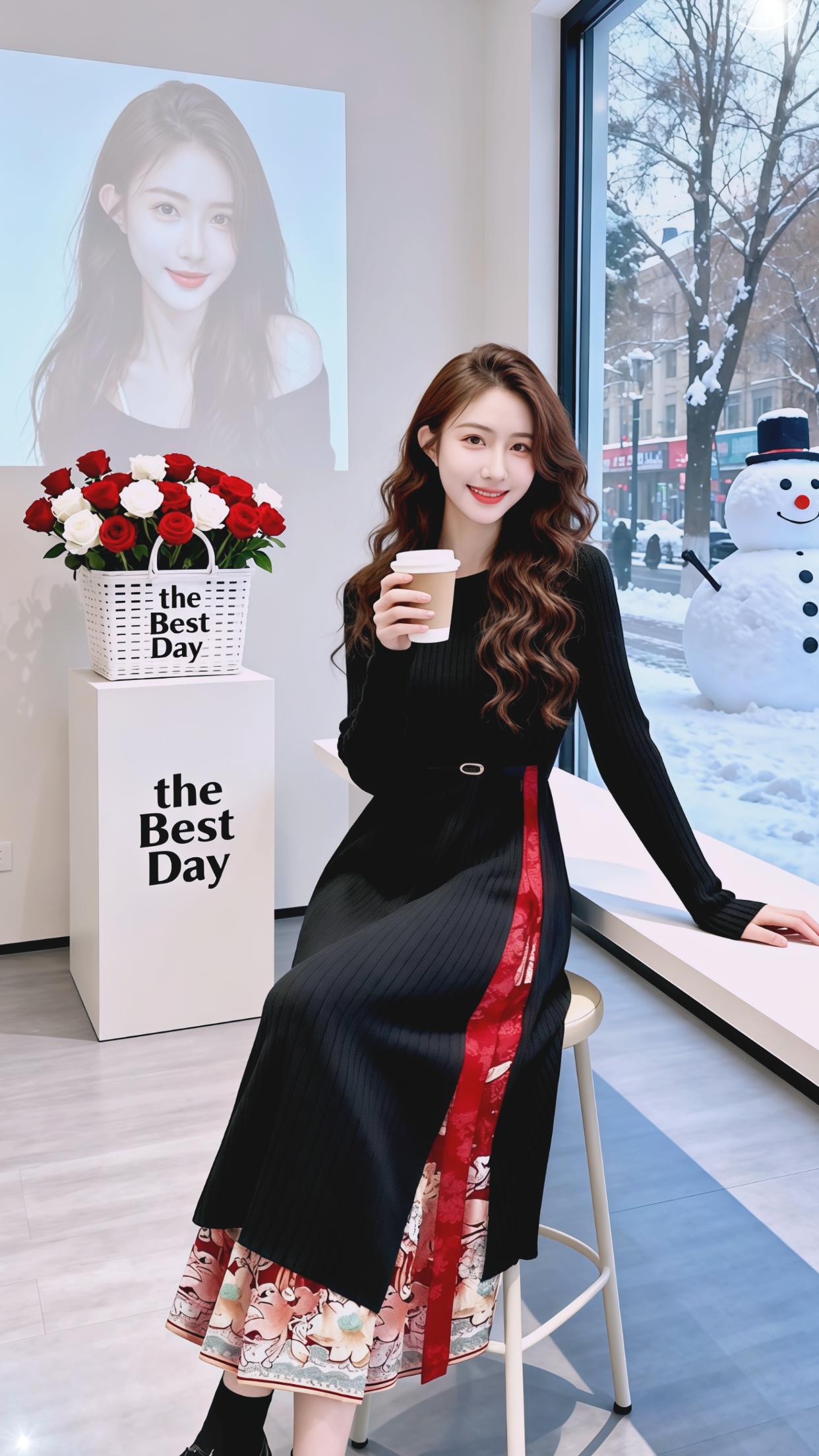 女装 时尚 穿搭 套装两件套 中式风穿搭