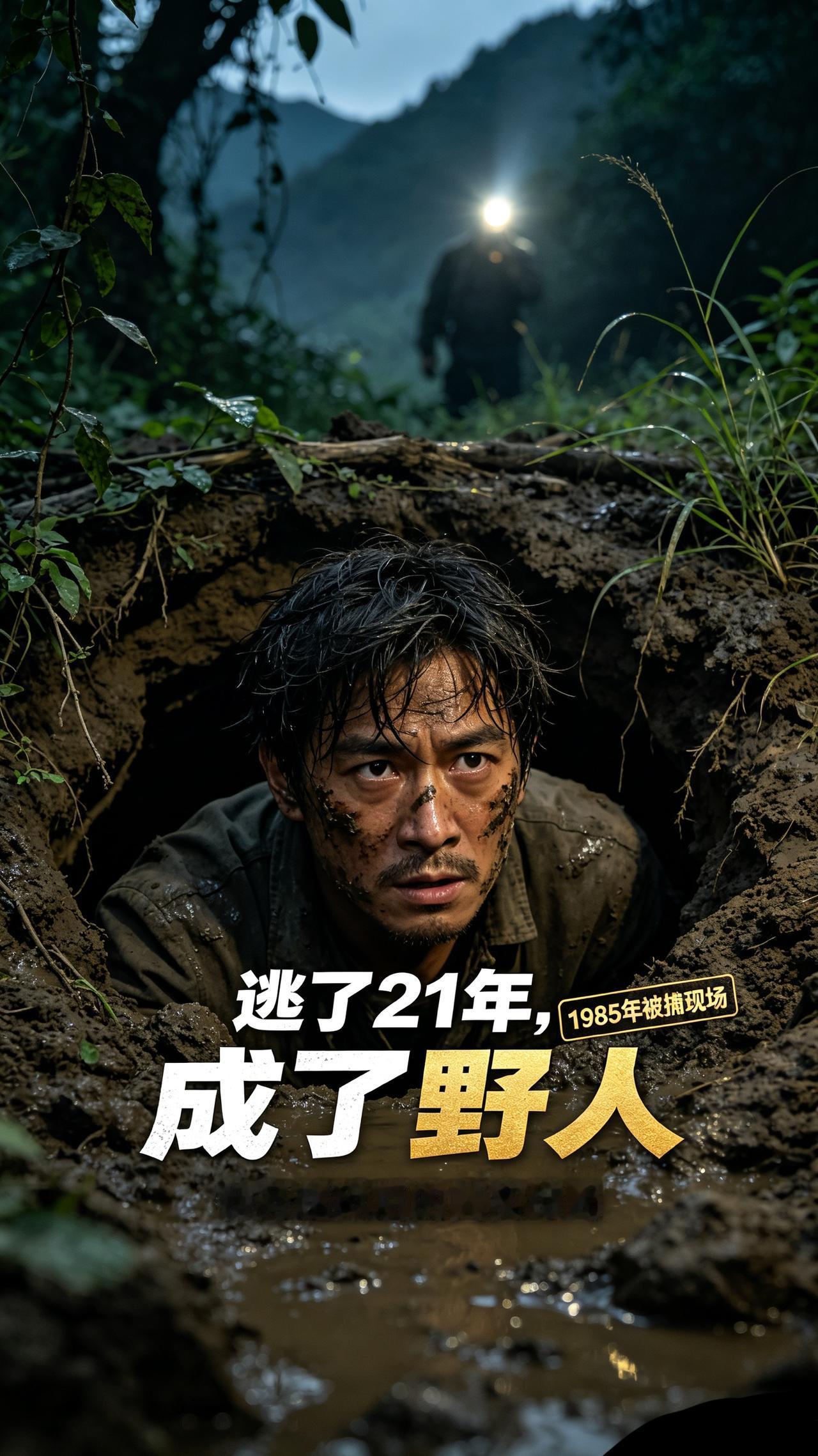 两岸对峙年代，特务粪坑逃狱，山林隐世沦为山野野人

上世纪六七十年代，两岸局势紧