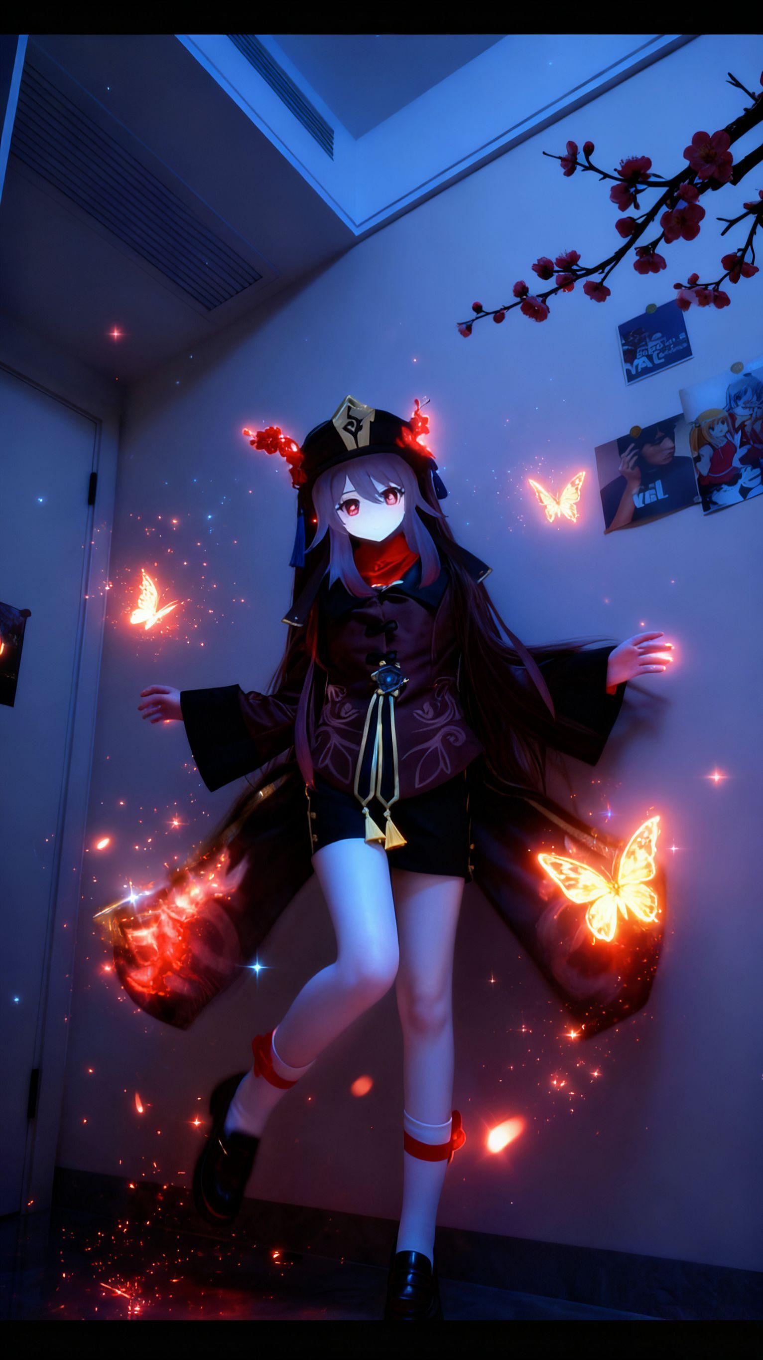 原神。胡桃cos