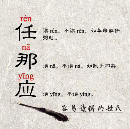 那些容易读错的稀有名字姓氏，学习了！